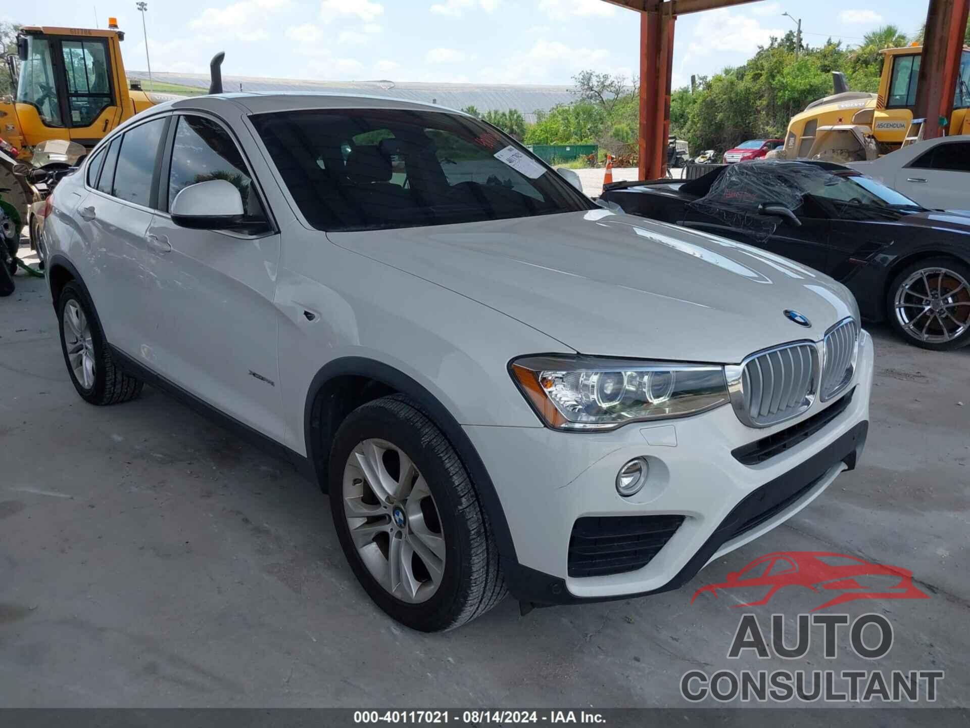 BMW X4 2016 - 5UXXW3C58G0R20375