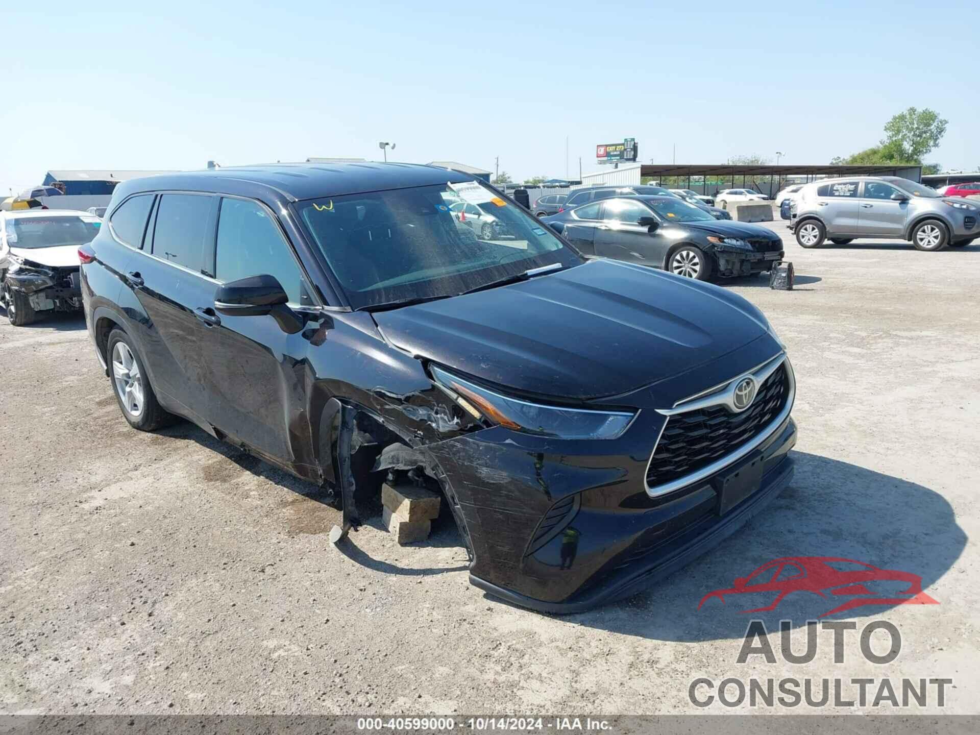 TOYOTA HIGHLANDER 2021 - 5TDCZRAH6MS037004