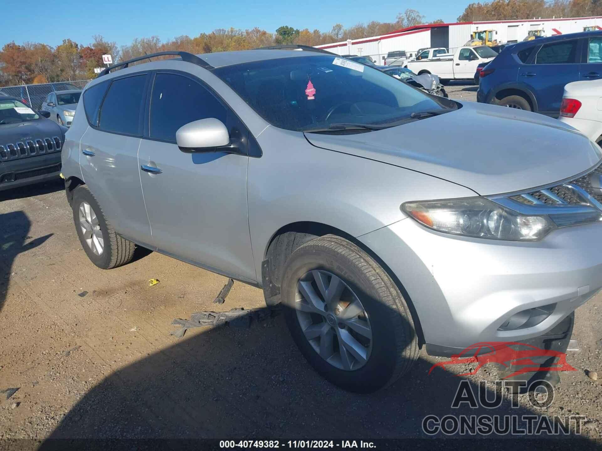 NISSAN MURANO 2013 - JN8AZ1MW2DW322032