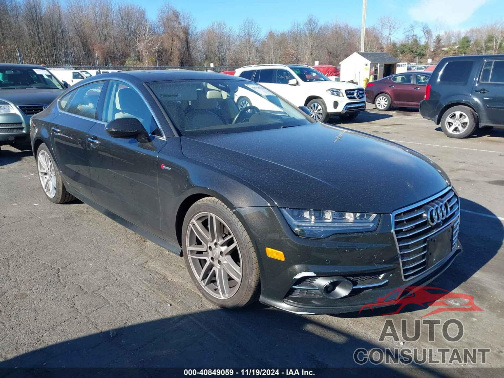 AUDI A7 2016 - WAU2GAFC6GN044879