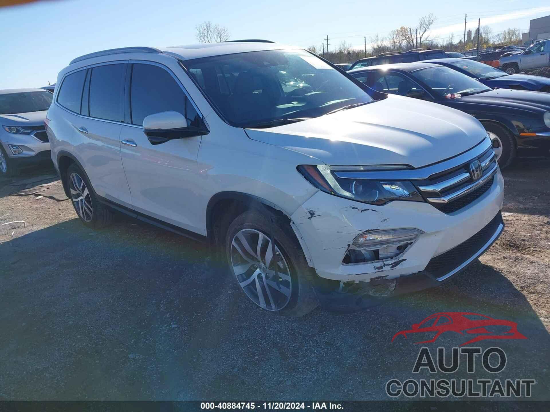 HONDA PILOT 2018 - 5FNYF6H97JB008588