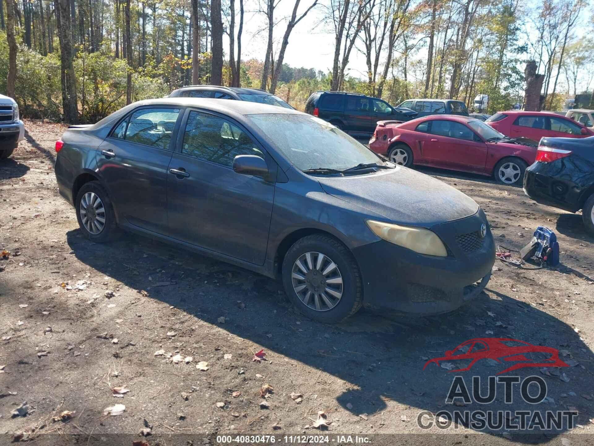 TOYOTA COROLLA 2009 - 1NXBU40EX9Z037302