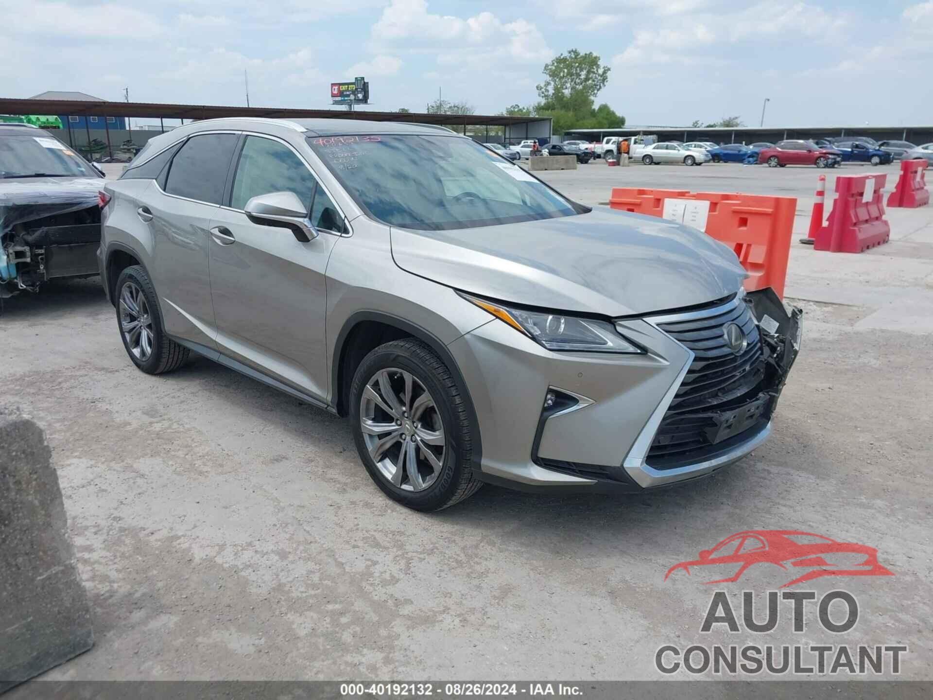 LEXUS RX 350 2017 - 2T2ZZMCA4HC089917