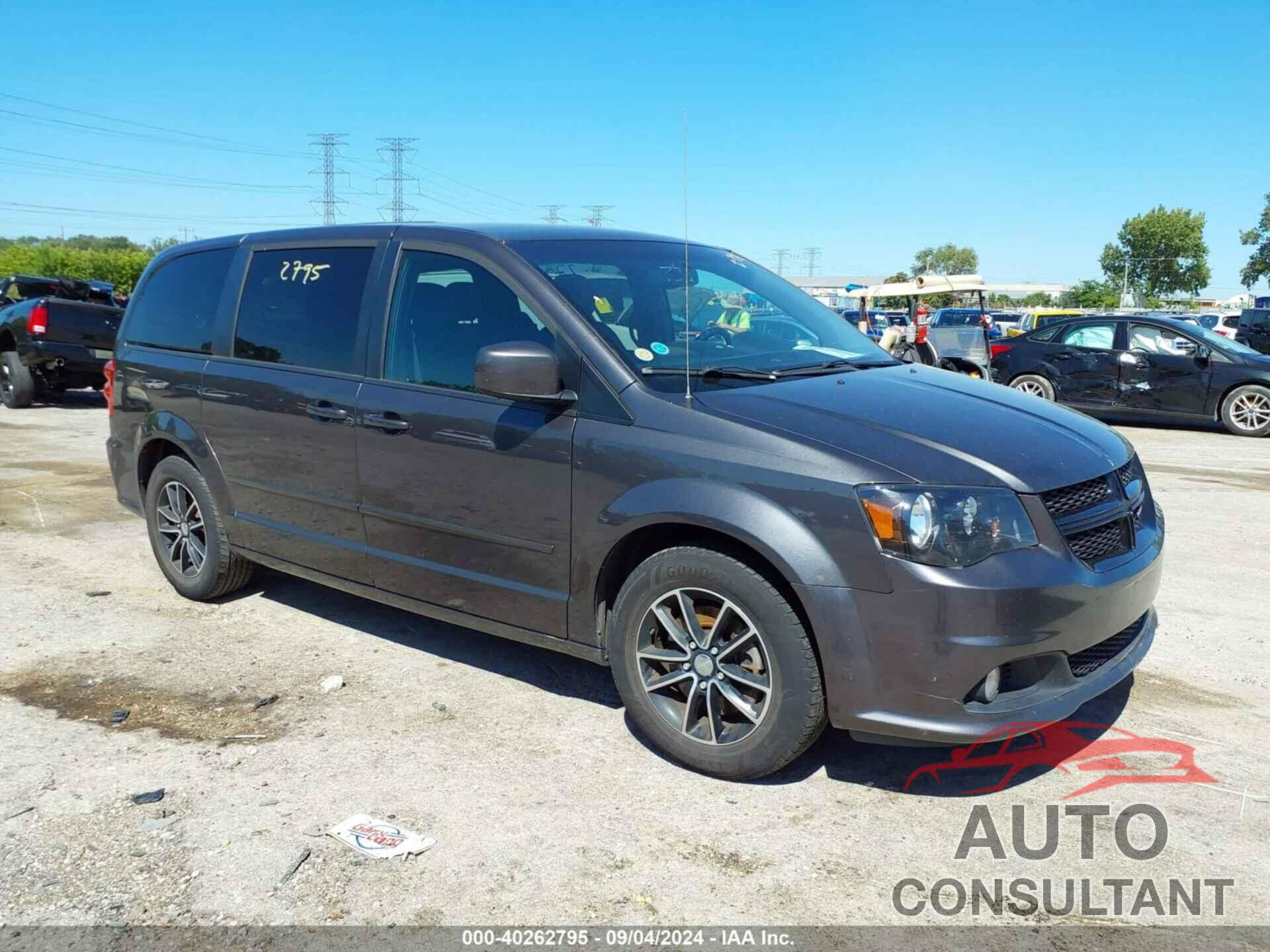 DODGE GRAND CARAVAN 2016 - 2C4RDGCG9GR361644