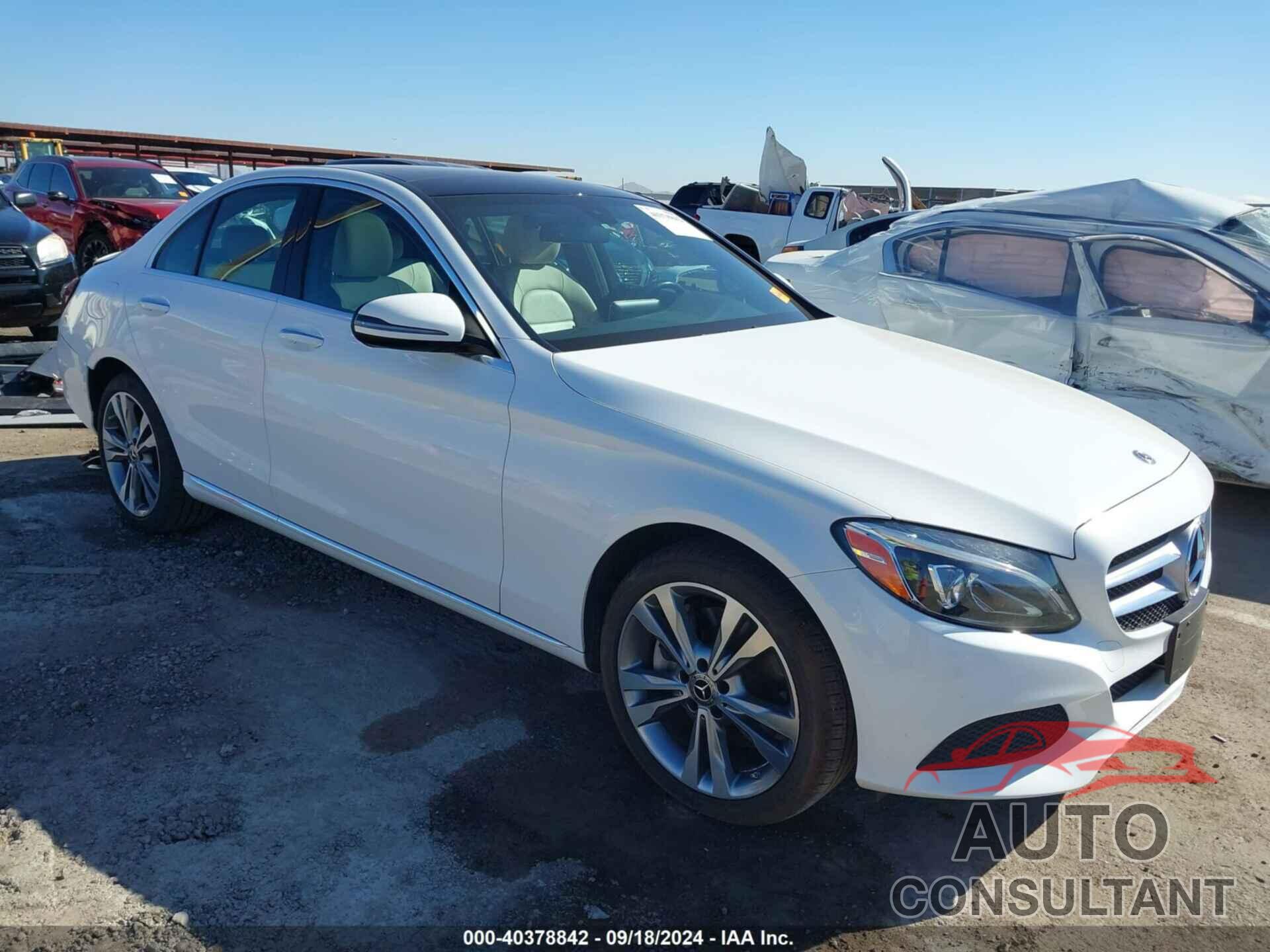 MERCEDES-BENZ C 300 2018 - 55SWF4KBXJU259269