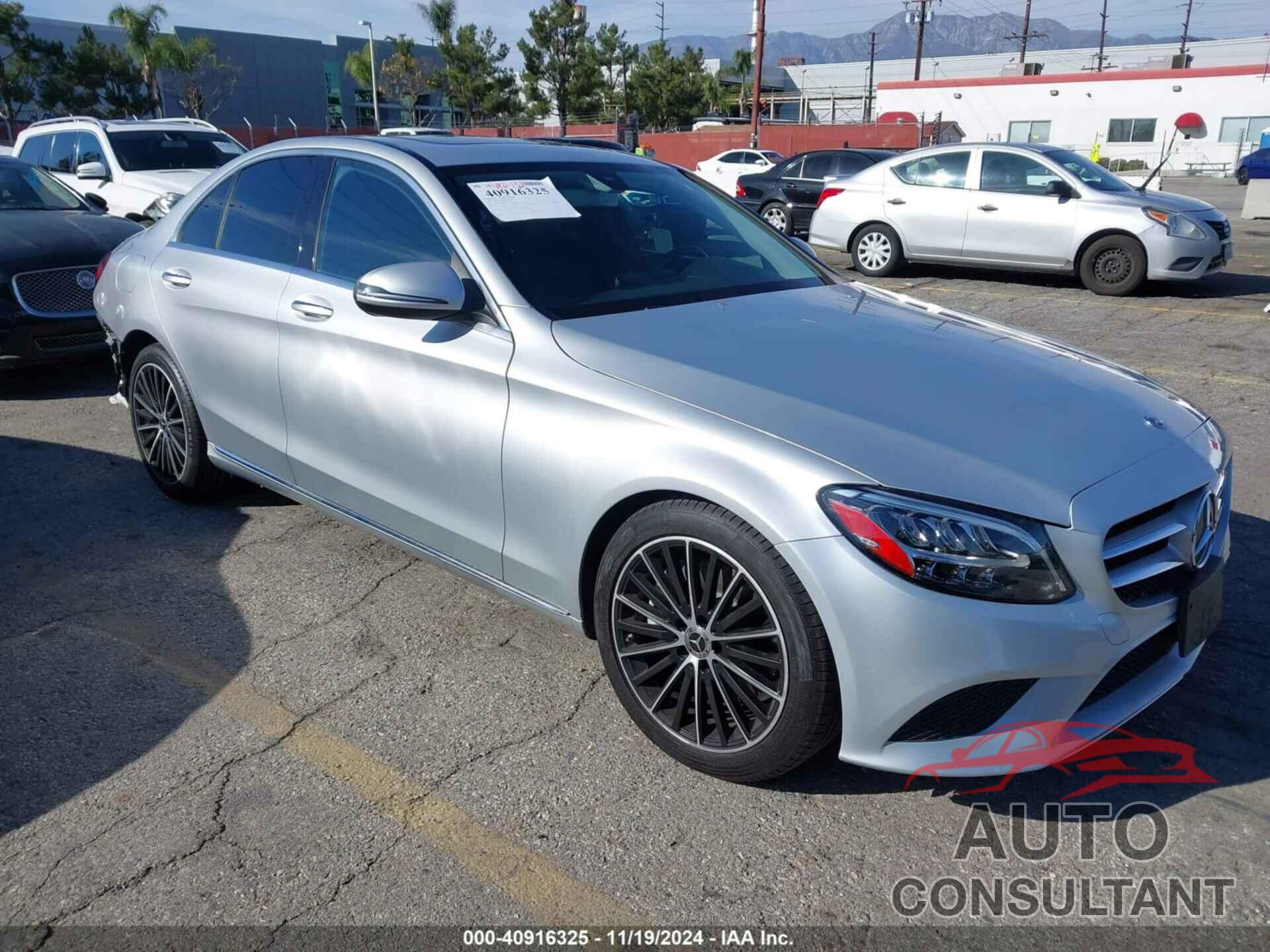 MERCEDES-BENZ C 300 2020 - W1KWF8DB6LR582758