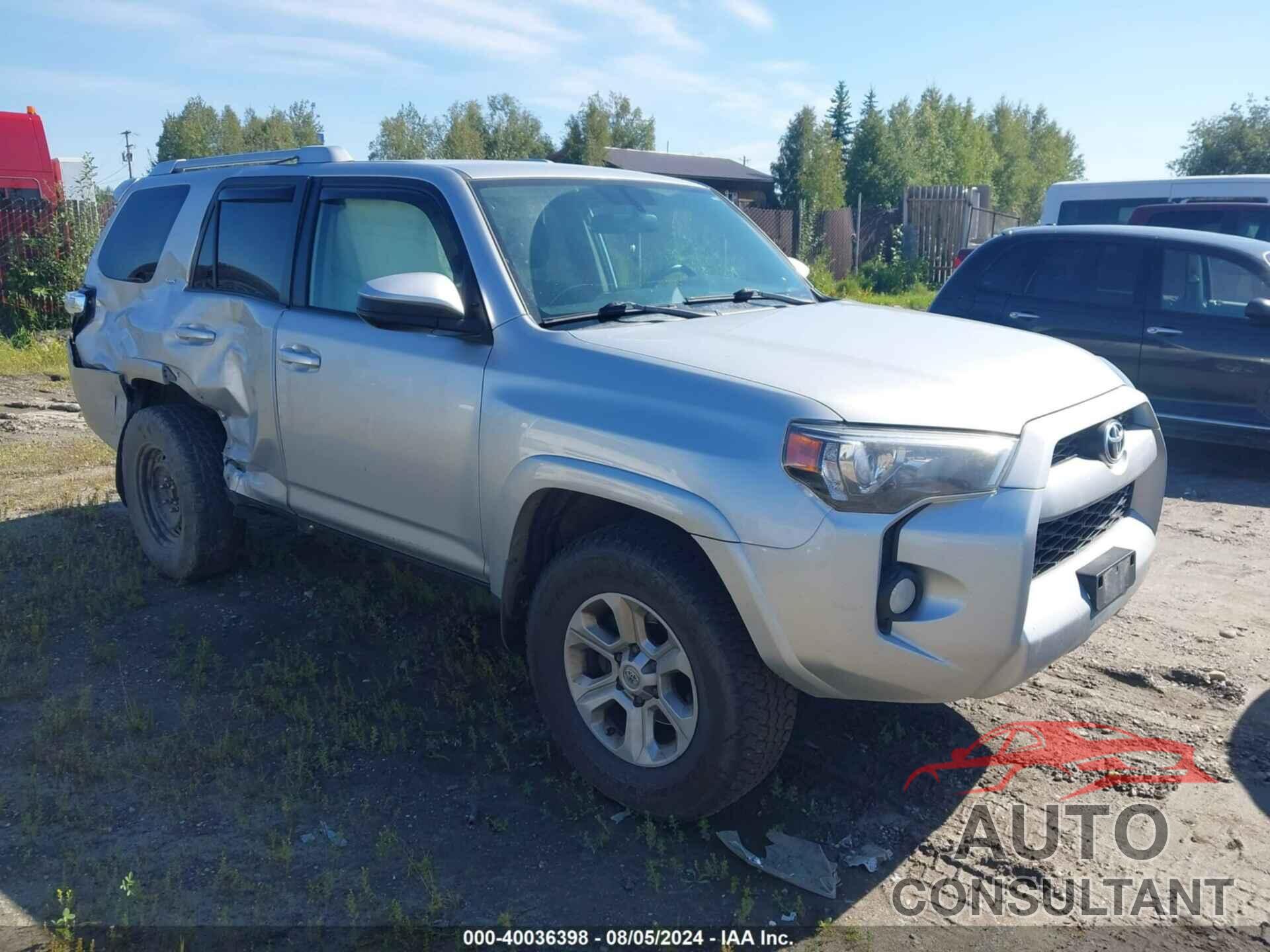 TOYOTA 4RUNNER 2016 - JTEBU5JR2G5333543