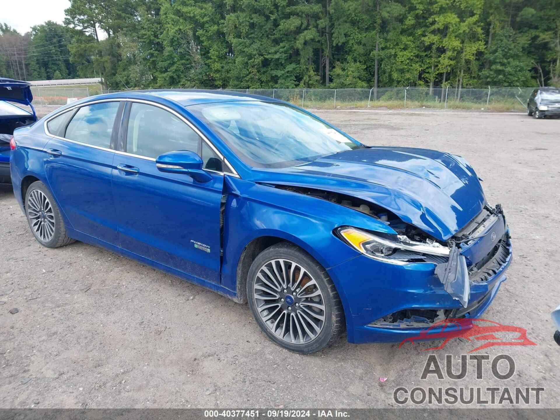 FORD FUSION ENERGI 2017 - 3FA6P0PU9HR209494