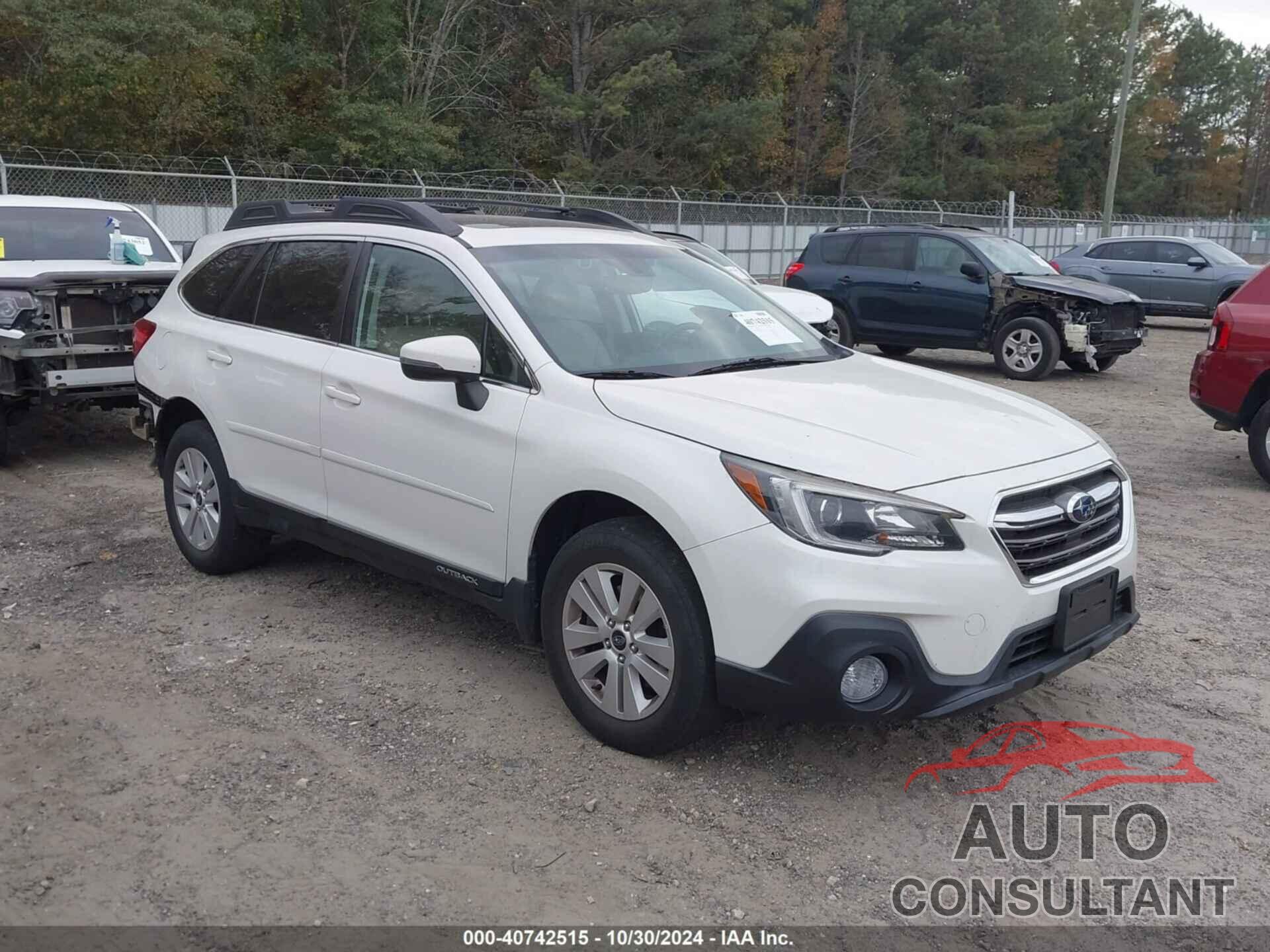 SUBARU OUTBACK 2019 - 4S4BSAHC2K3297678