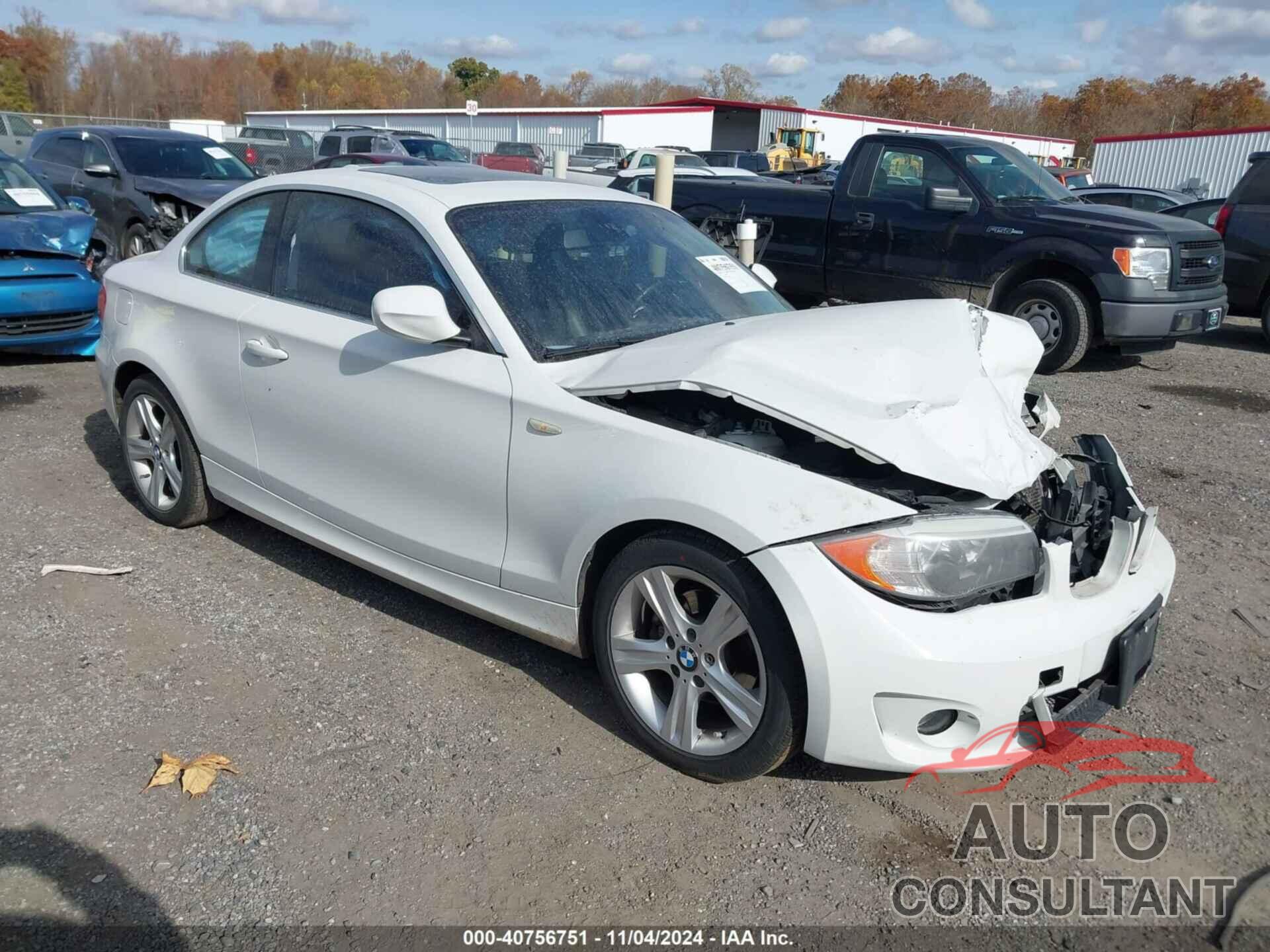BMW 128I 2013 - WBAUP7C56DVP25671