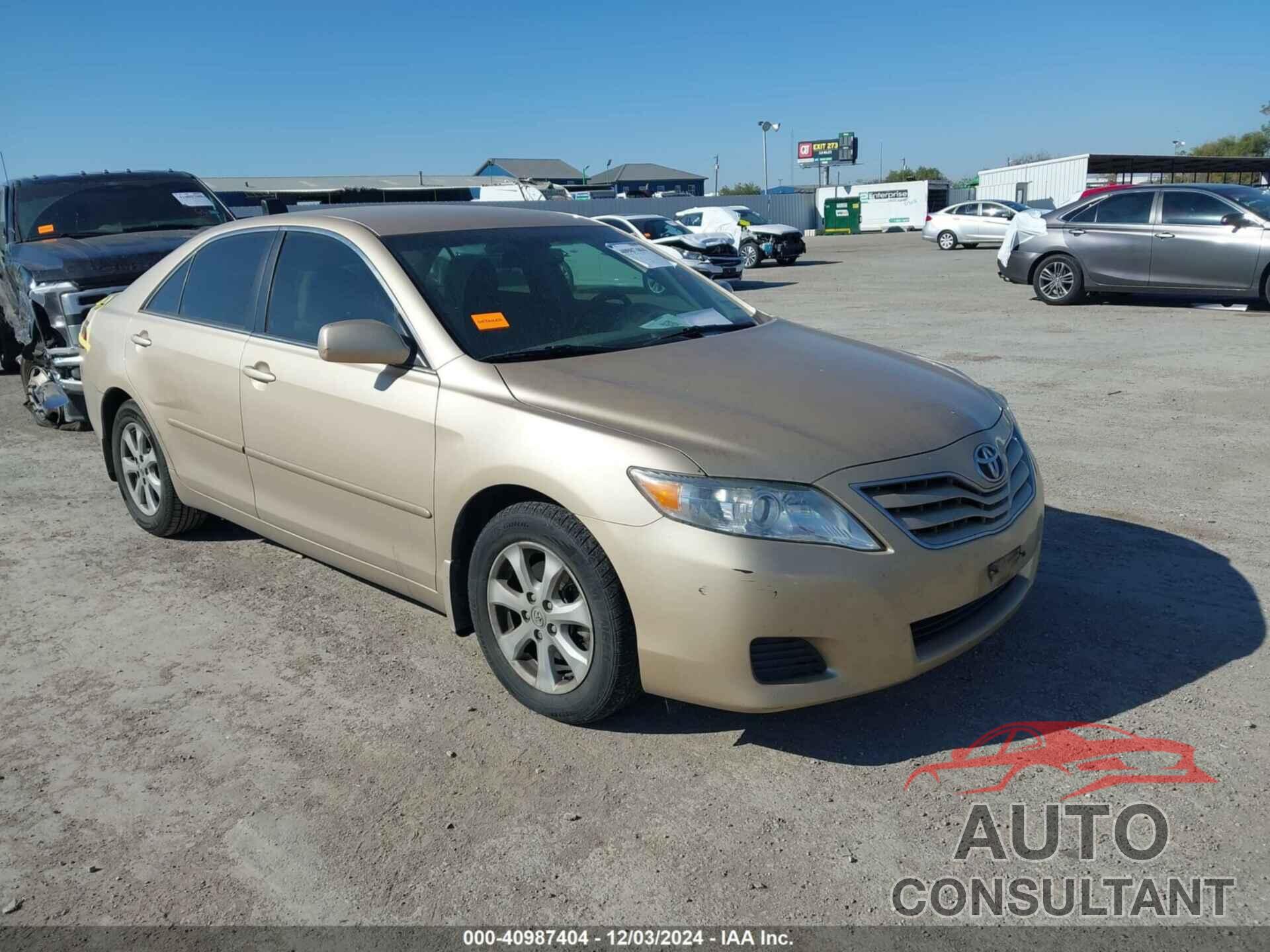 TOYOTA CAMRY 2011 - 4T1BF3EK3BU226527