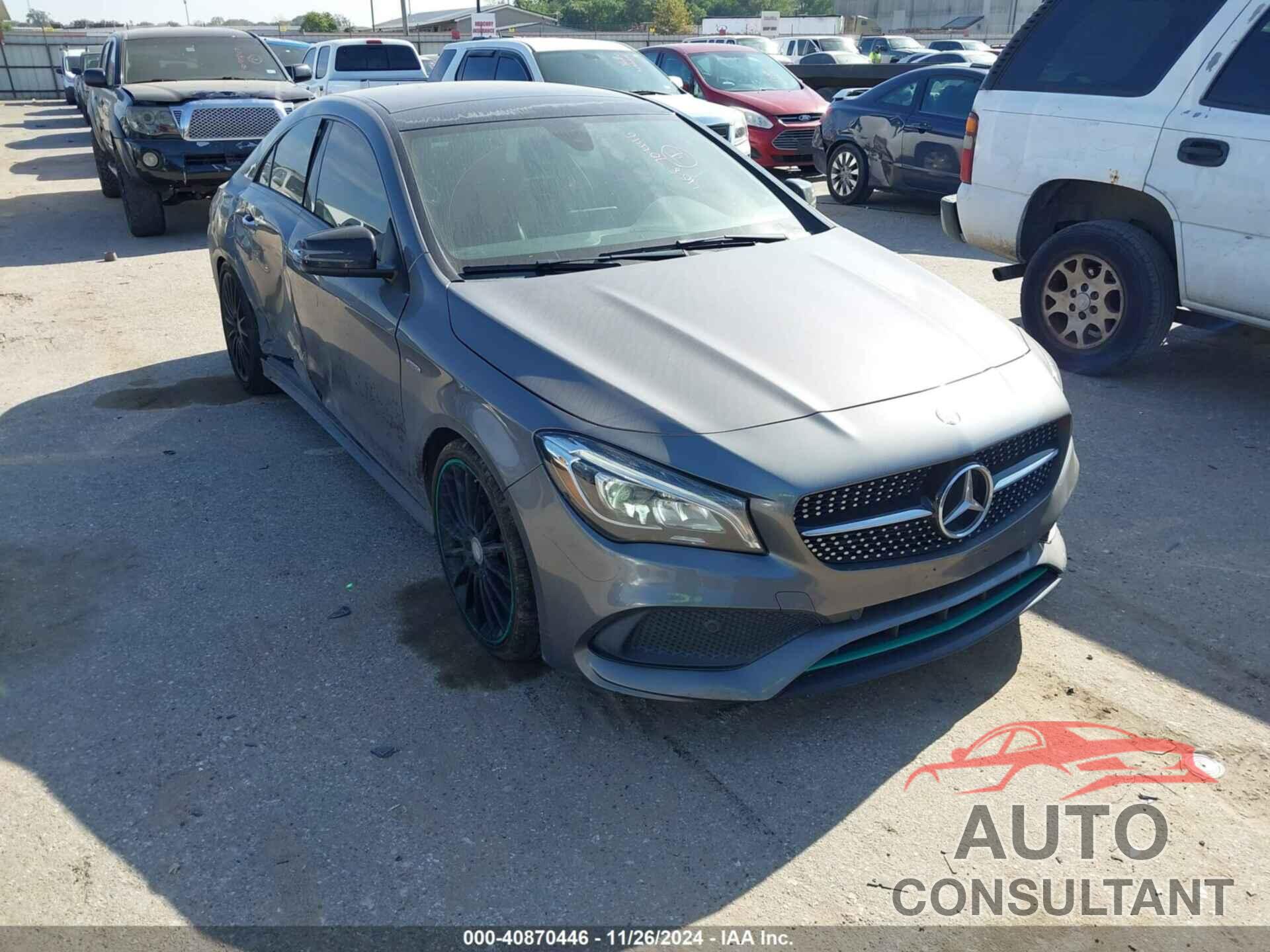 MERCEDES-BENZ CLA 250 2017 - WDDSJ4GB6HN432200