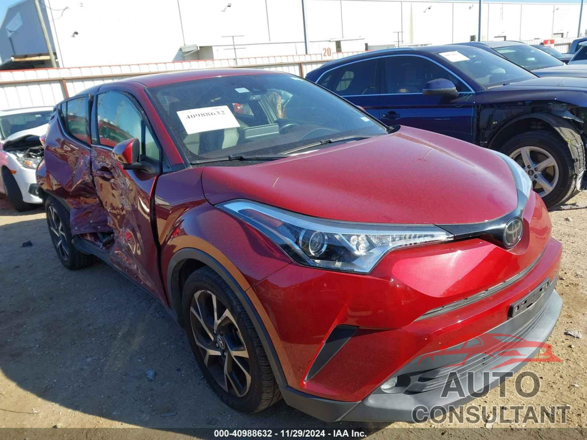 TOYOTA C-HR 2019 - JTNKHMBX9K1056465