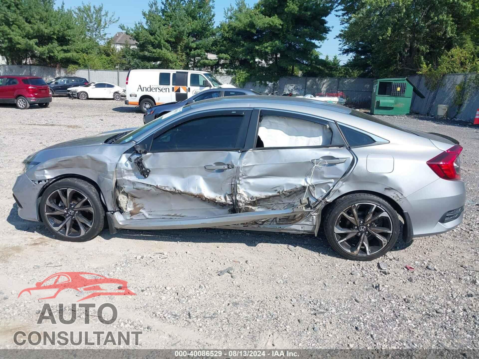 HONDA CIVIC 2019 - 2HGFC2F88KH602395