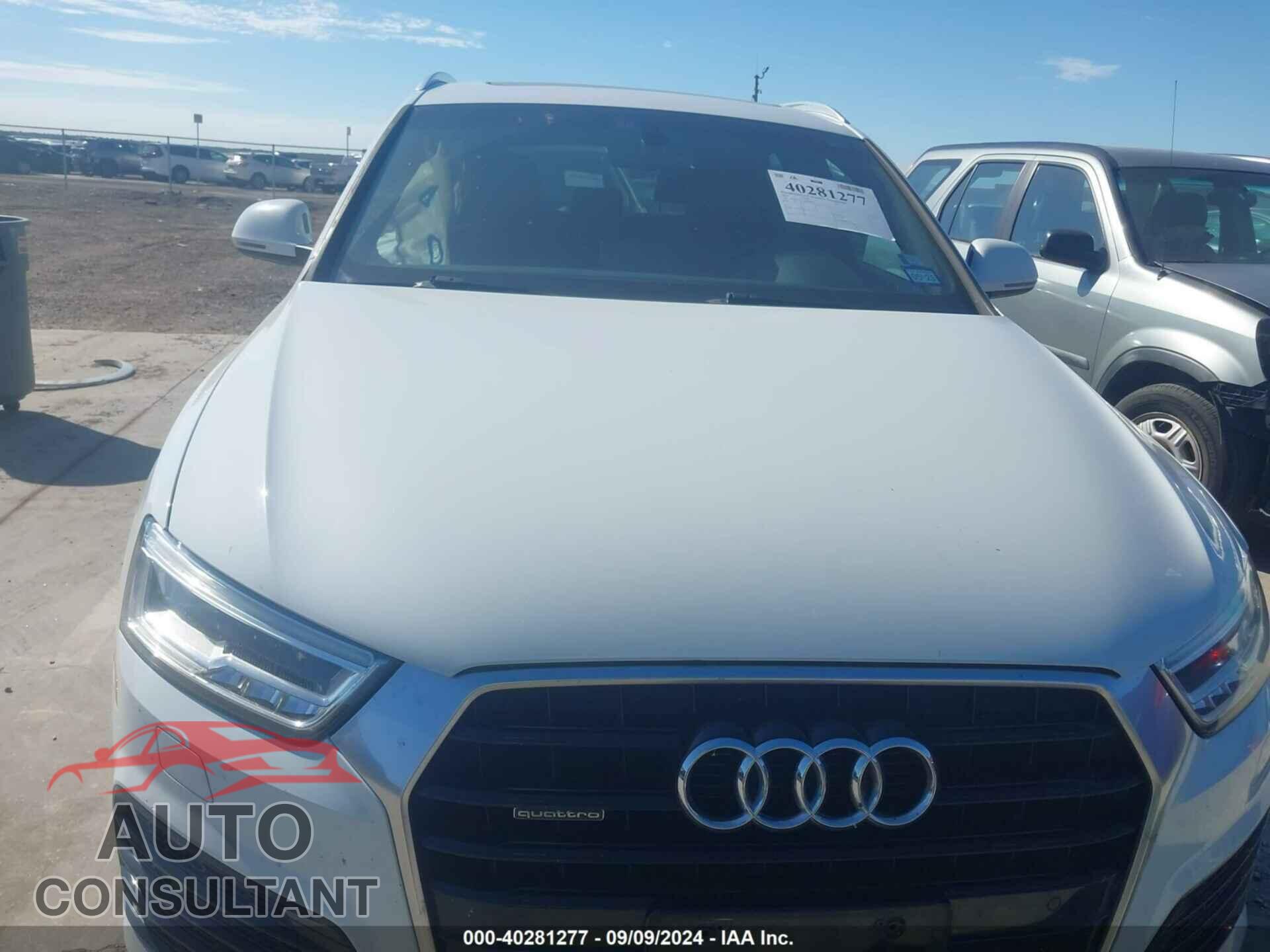 AUDI Q3 2016 - WA1GFCFS3GR006804