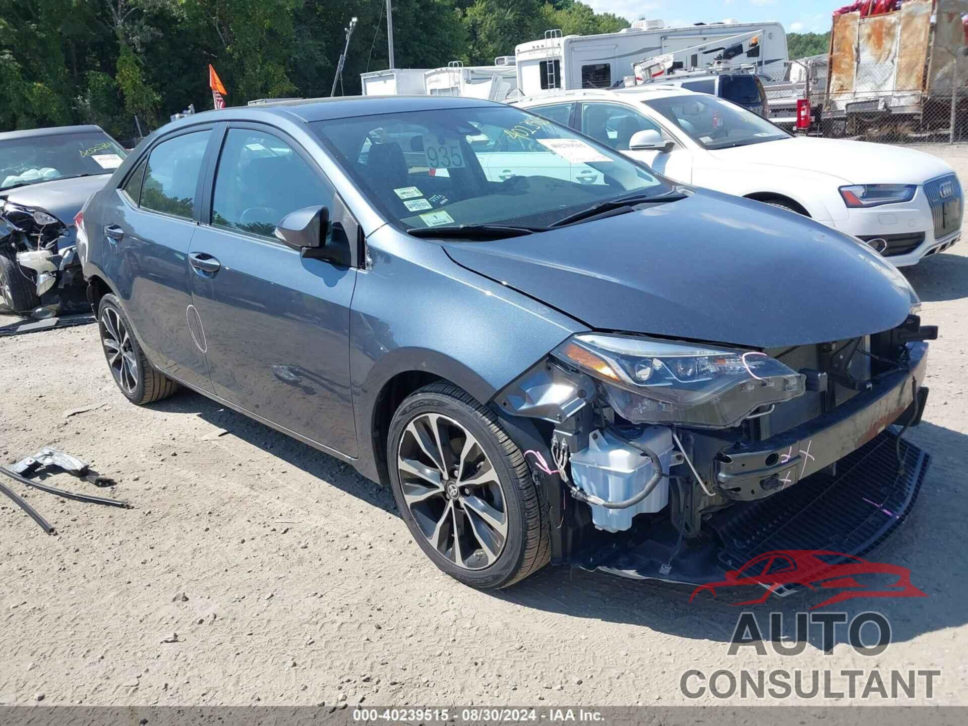 TOYOTA COROLLA 2017 - 2T1BURHE7HC922218