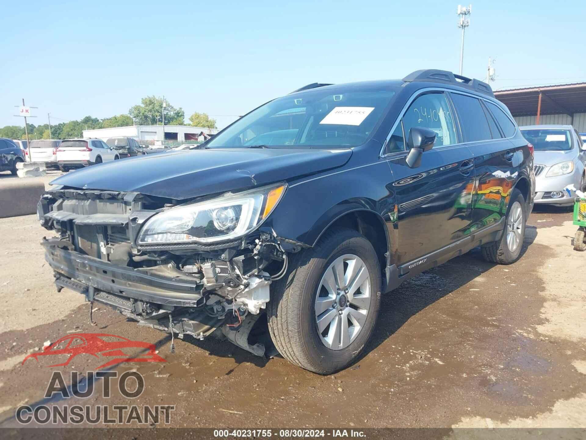 SUBARU OUTBACK 2016 - 4S4BSBFC7G3227450