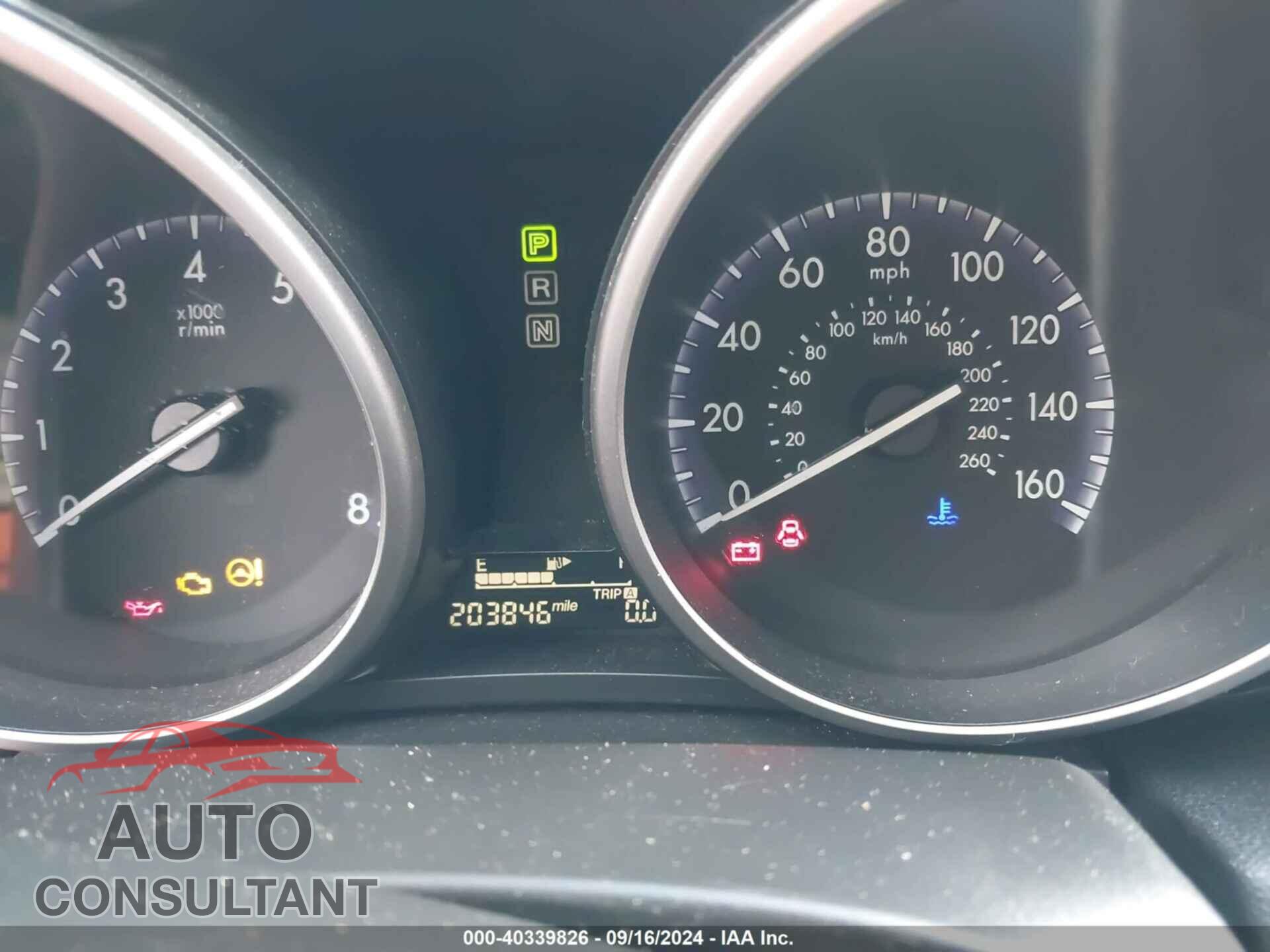 MAZDA MAZDA3 2012 - JM1BL1VF2C1515986