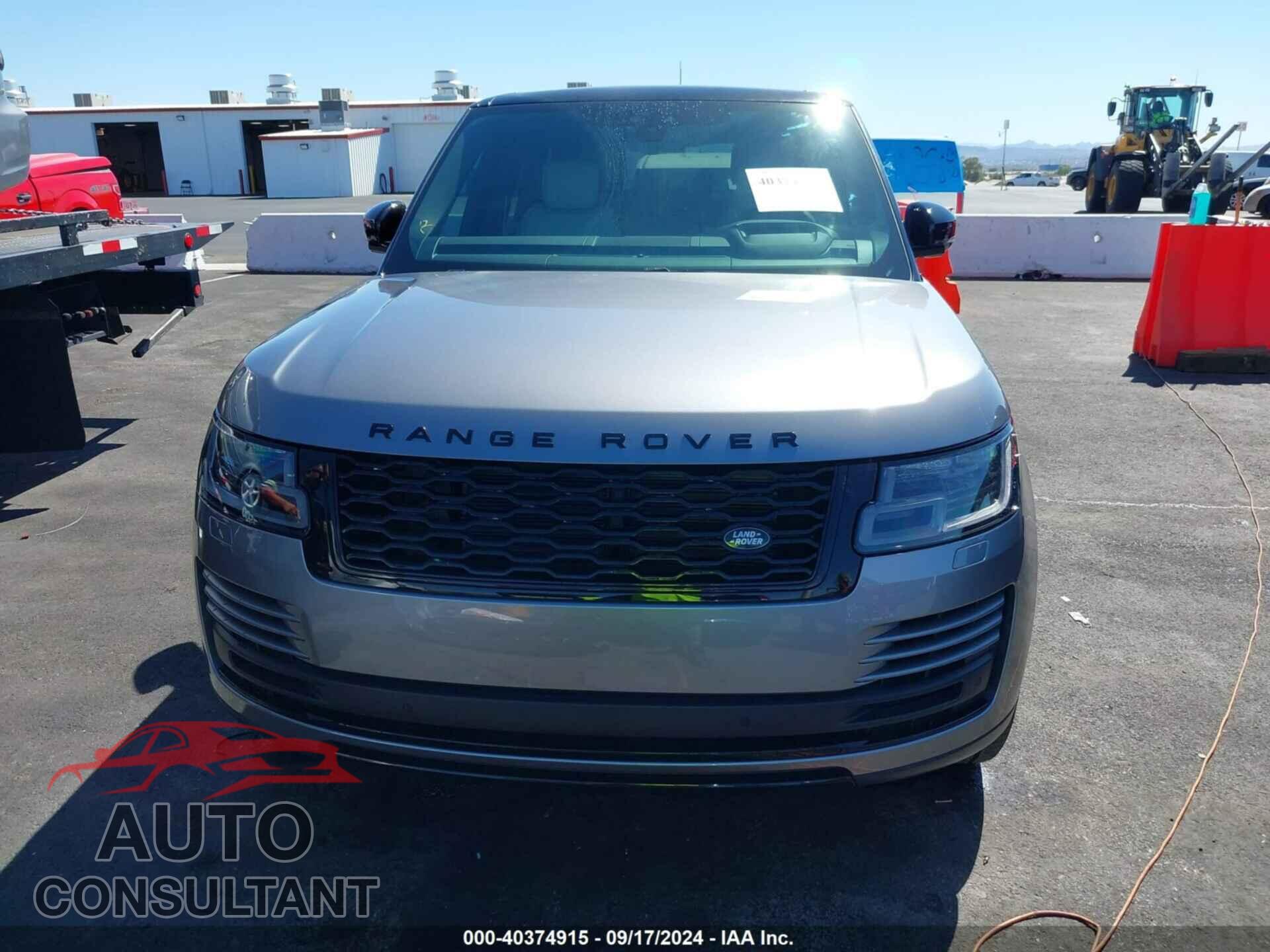 LAND ROVER RANGE ROVER 2021 - SALGS2RU4MA422503