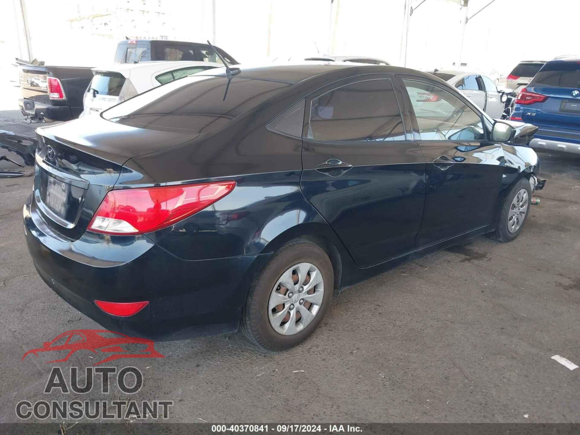 HYUNDAI ACCENT 2016 - KMHCT4AE7GU101928