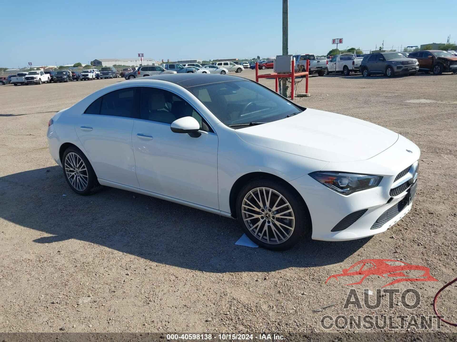 MERCEDES-BENZ CLA 250 COUPE 2023 - W1K5J4GB1PN329097