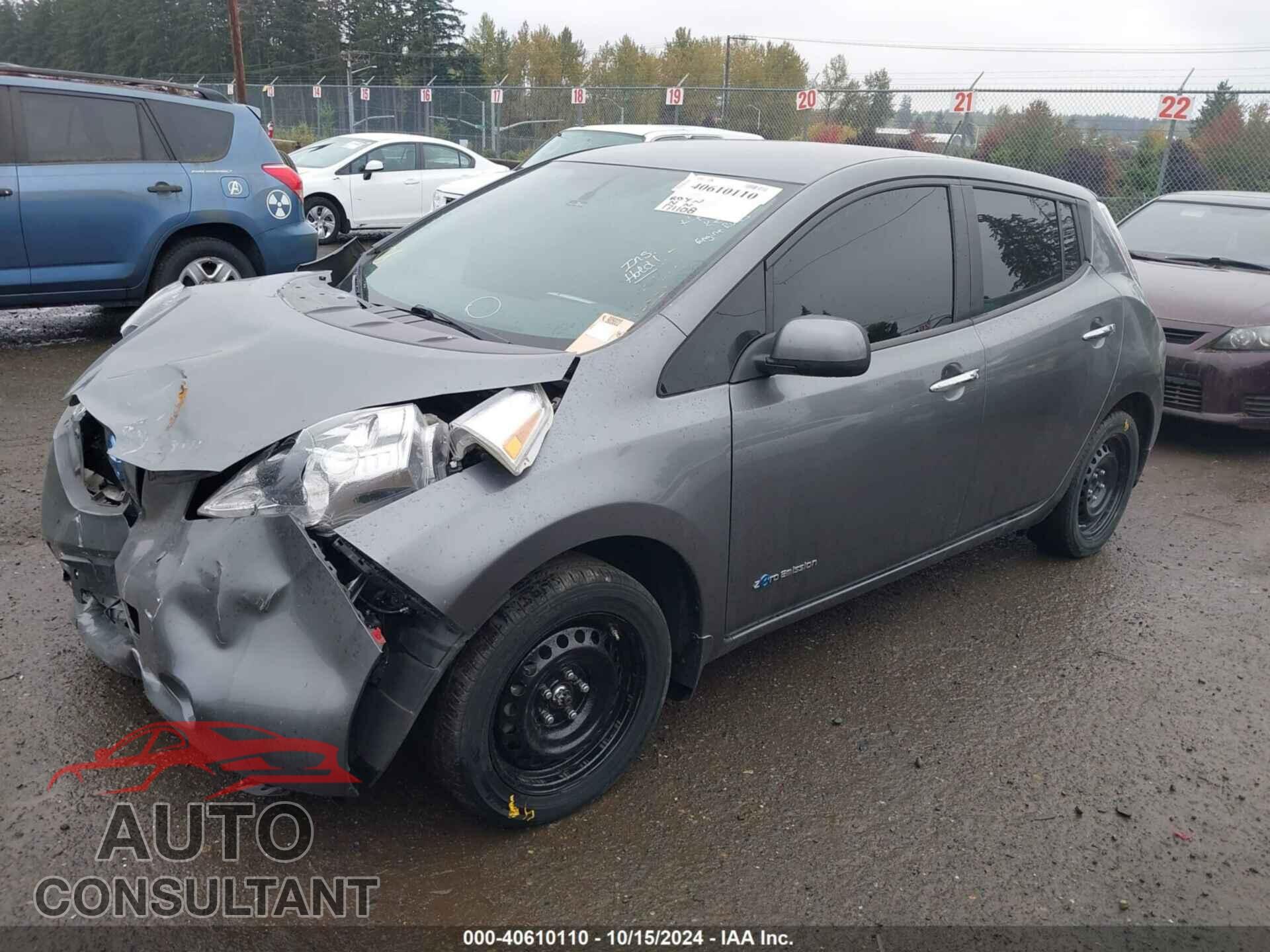 NISSAN LEAF 2015 - 1N4AZ0CPXFC326162