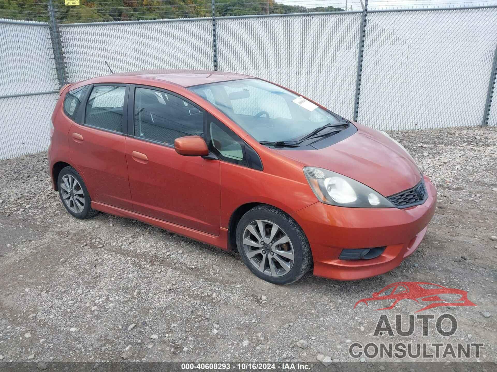 HONDA FIT 2012 - JHMGE8H55CC004206