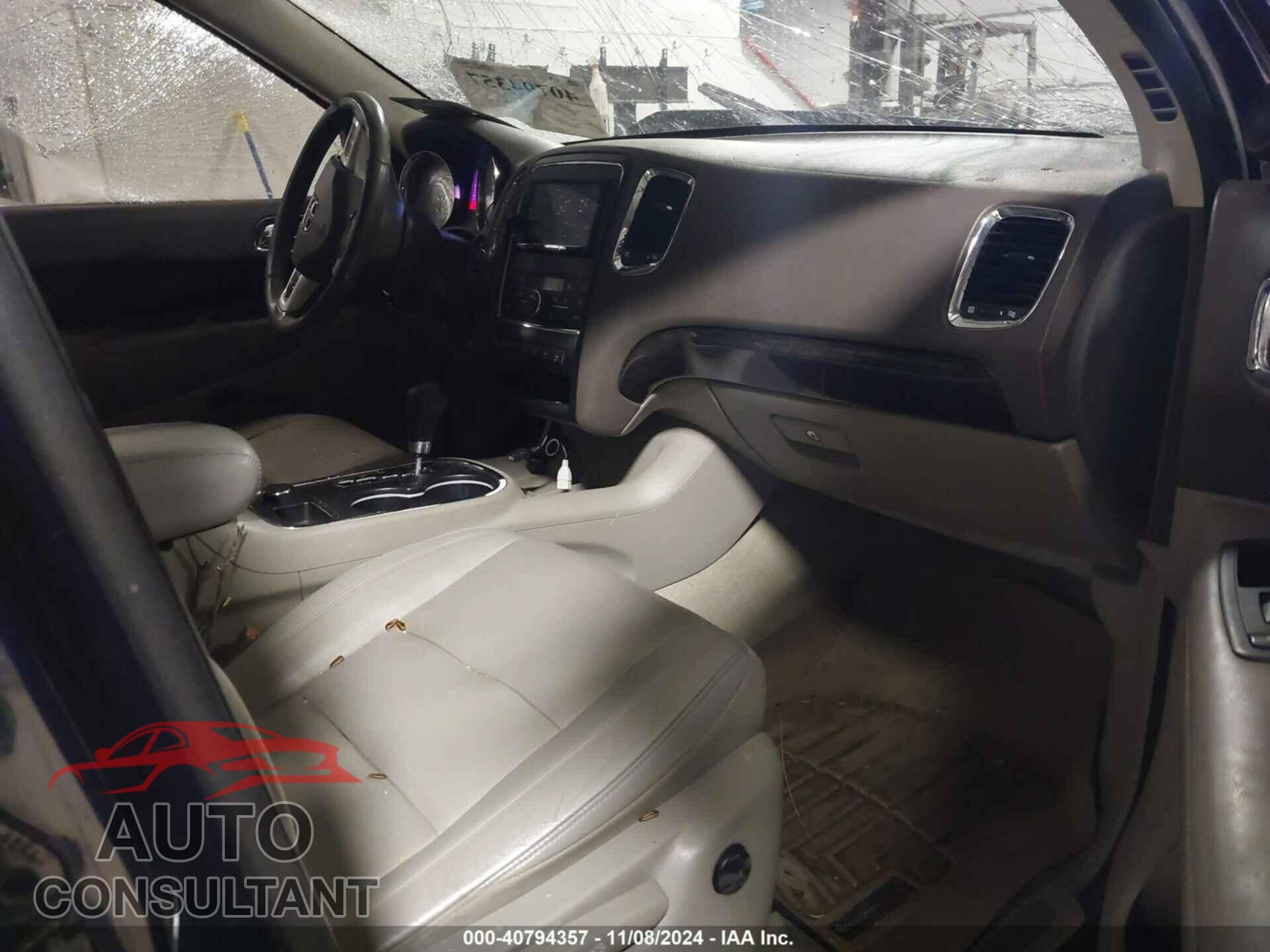 DODGE DURANGO 2012 - 1C4SDJDT4CC309352