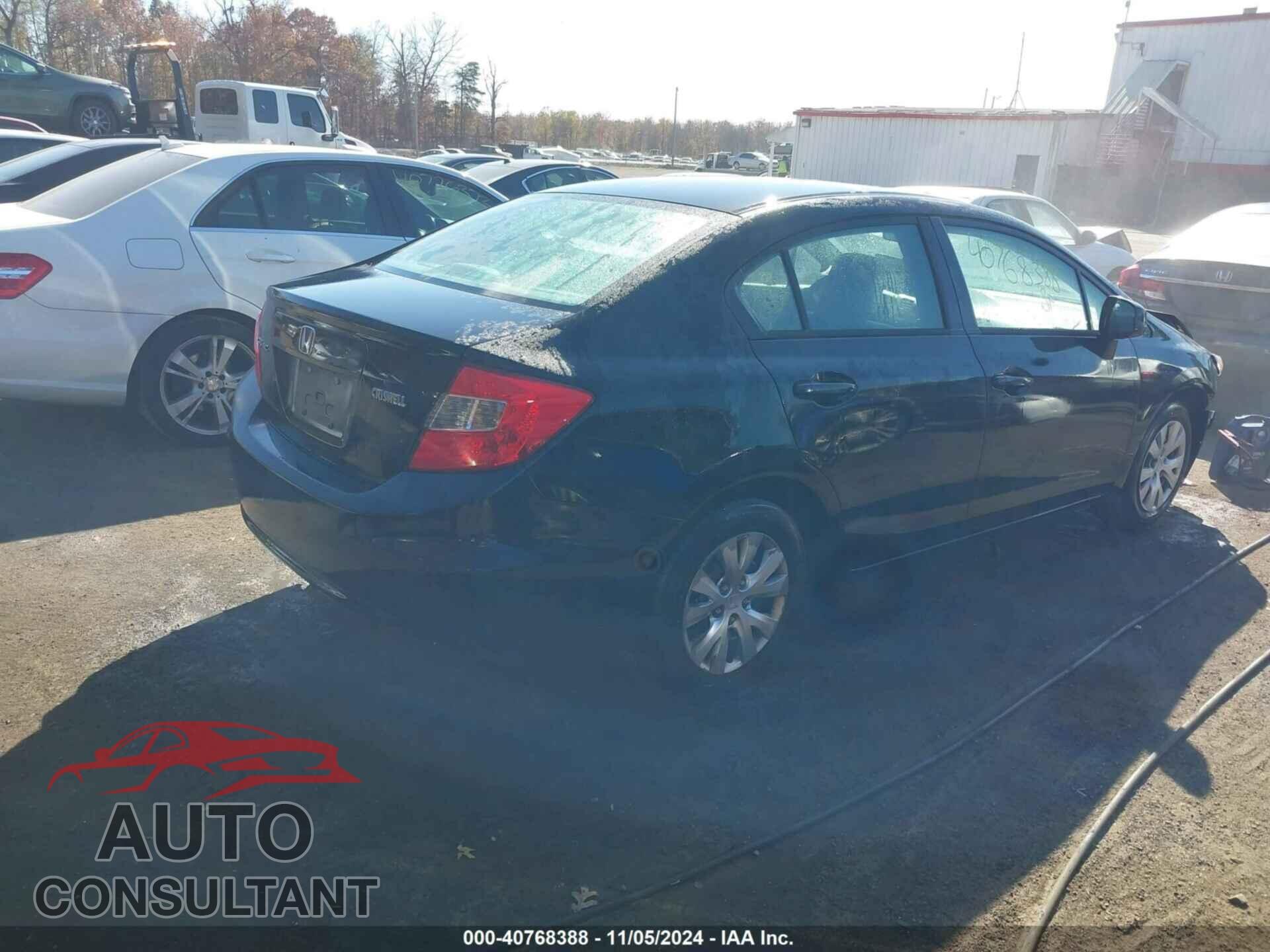 HONDA CIVIC 2012 - 19XFB2F56CE338971