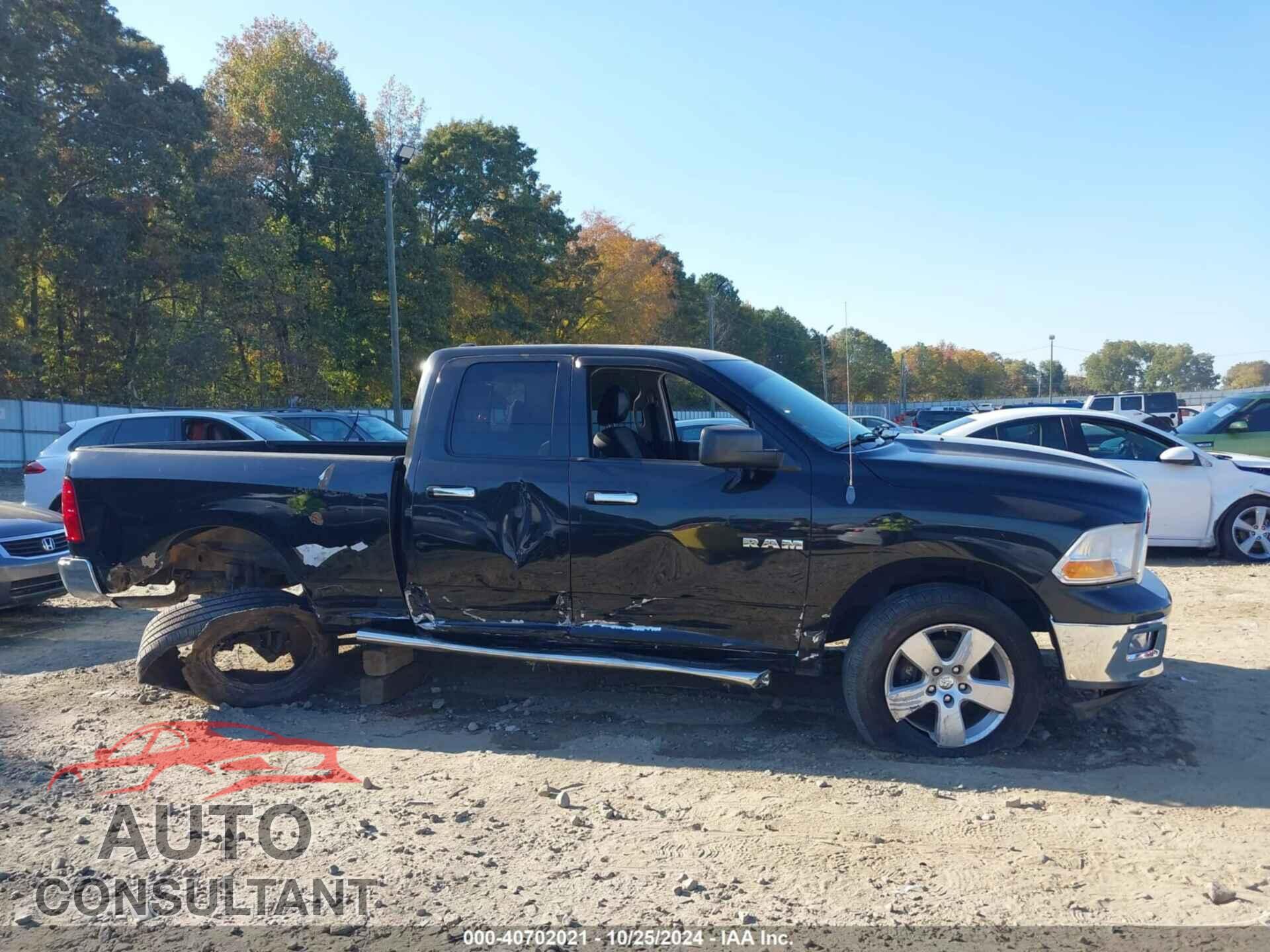 DODGE RAM 1500 2009 - 1D3HB18P69S798758