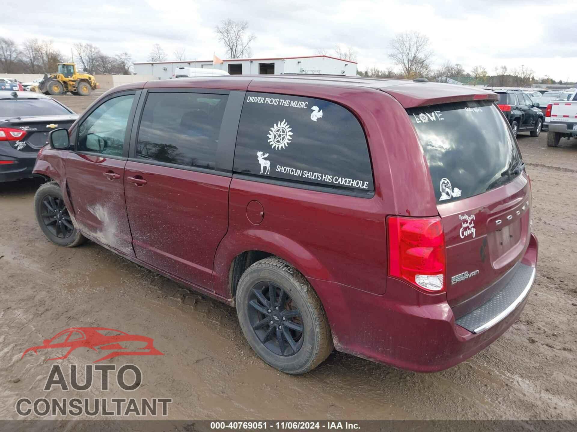 DODGE GRAND CARAVAN 2019 - 2C4RDGEG5KR768981