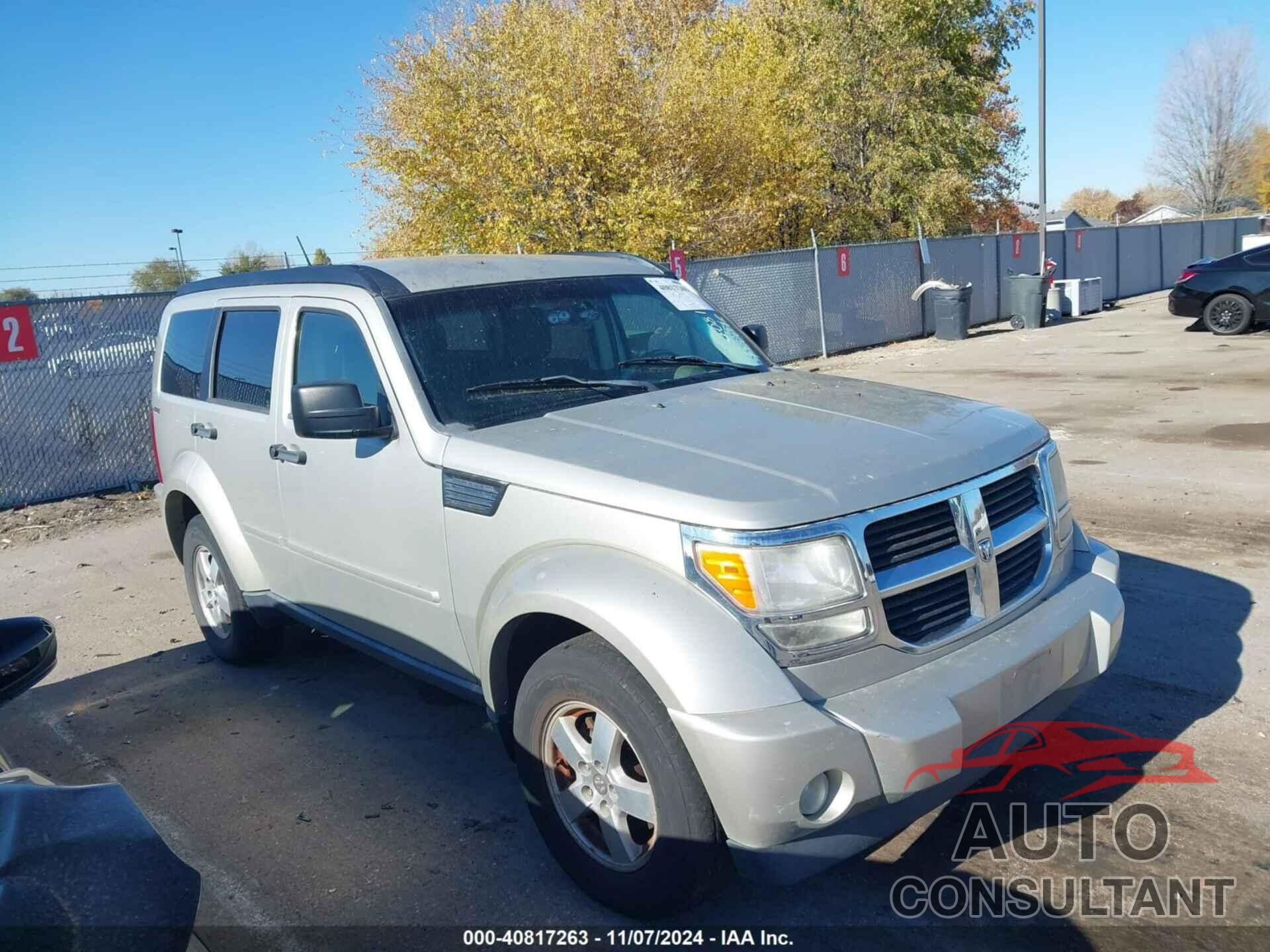 DODGE NITRO 2009 - 1D8GU28K09W514205