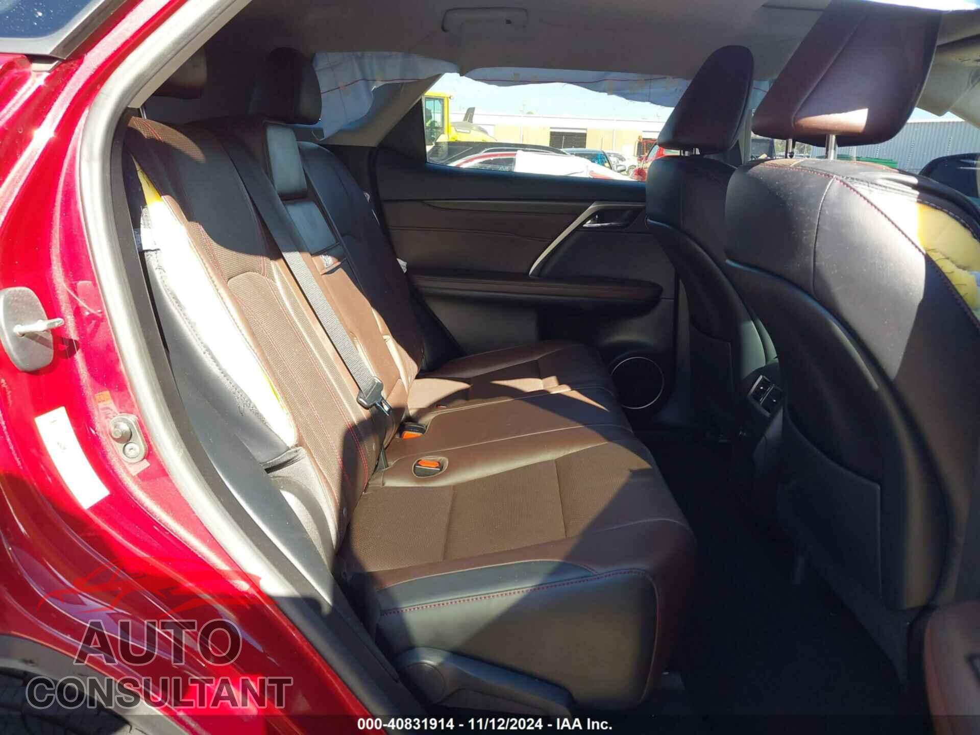 LEXUS RX 350 2017 - 2T2BZMCA9HC129975