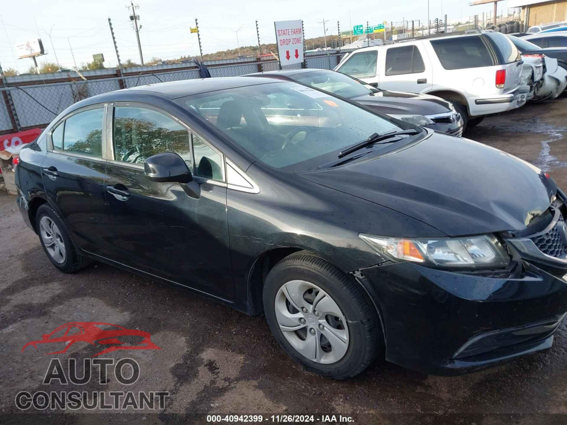 HONDA CIVIC 2013 - 2HGFB2F58DH600710