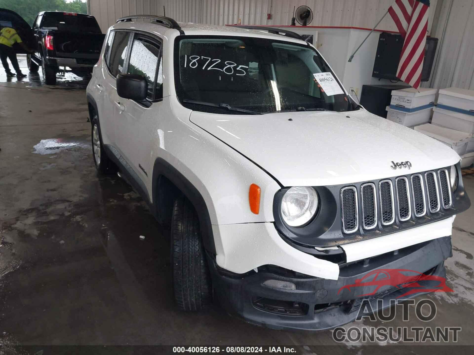 JEEP RENEGADE 2018 - ZACCJBAB7JPJ30209