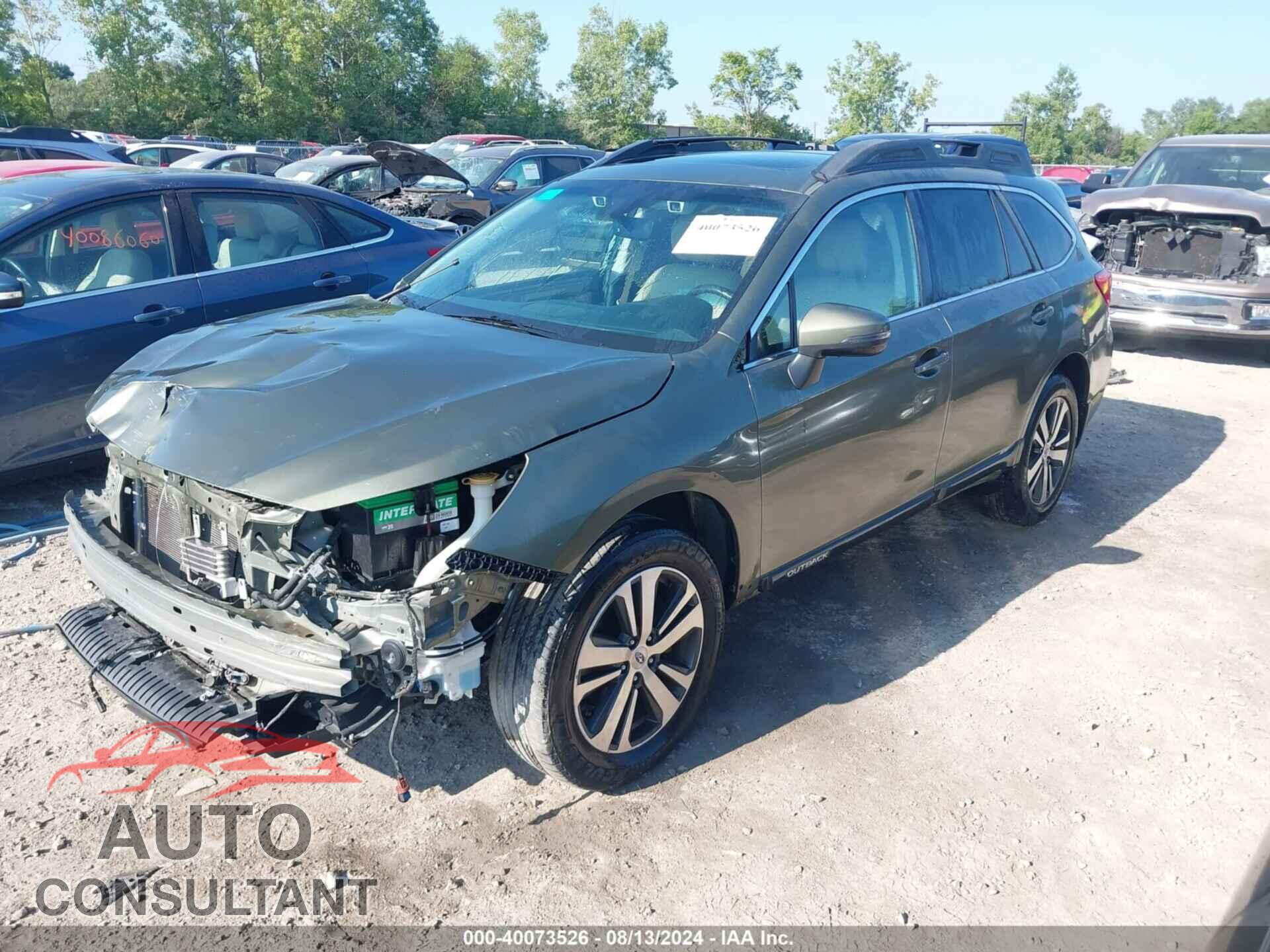 SUBARU OUTBACK 2019 - 4S4BSANC9K3235330