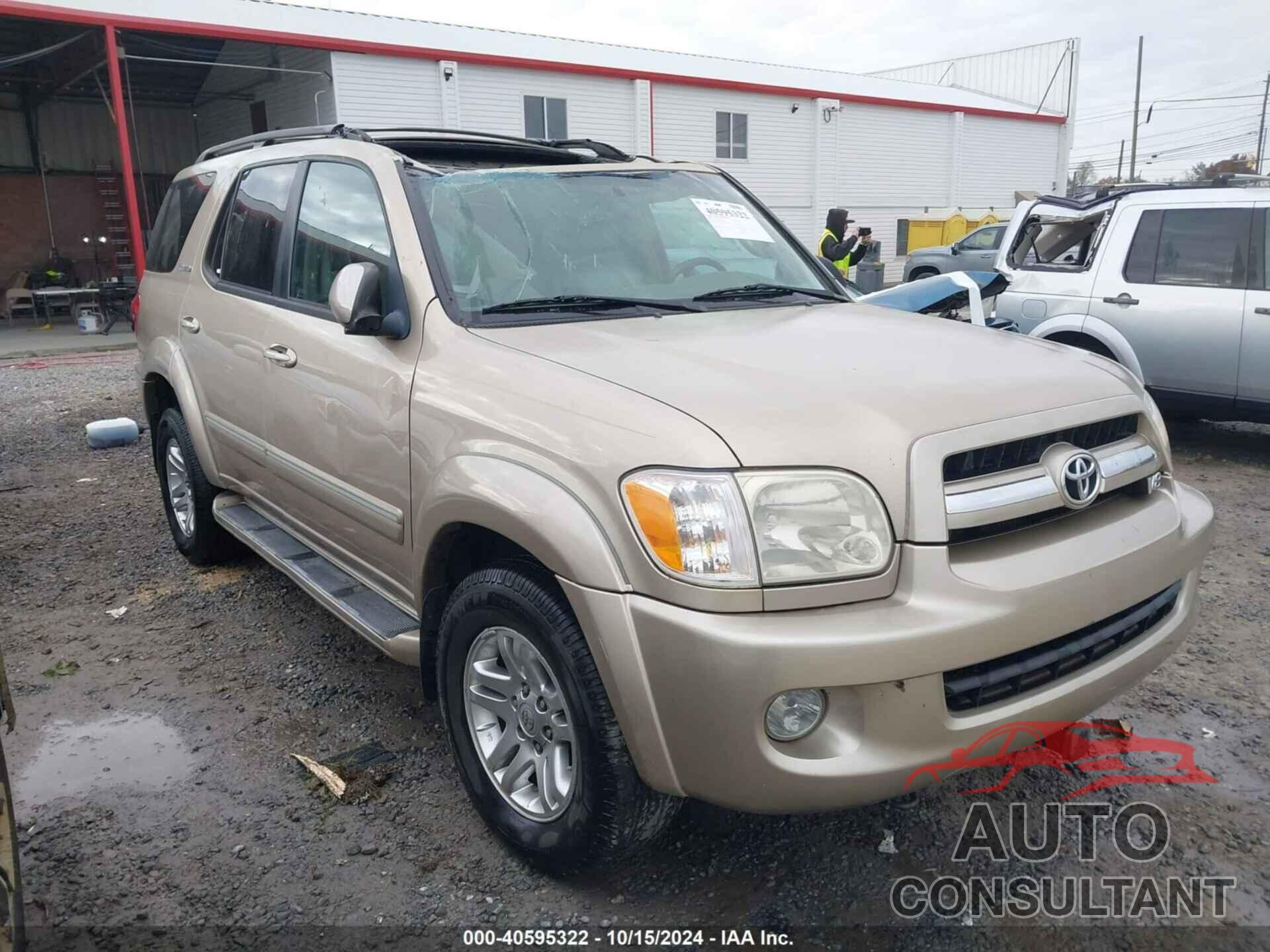 TOYOTA SEQUOIA 2005 - 5TDBT48A25S239512