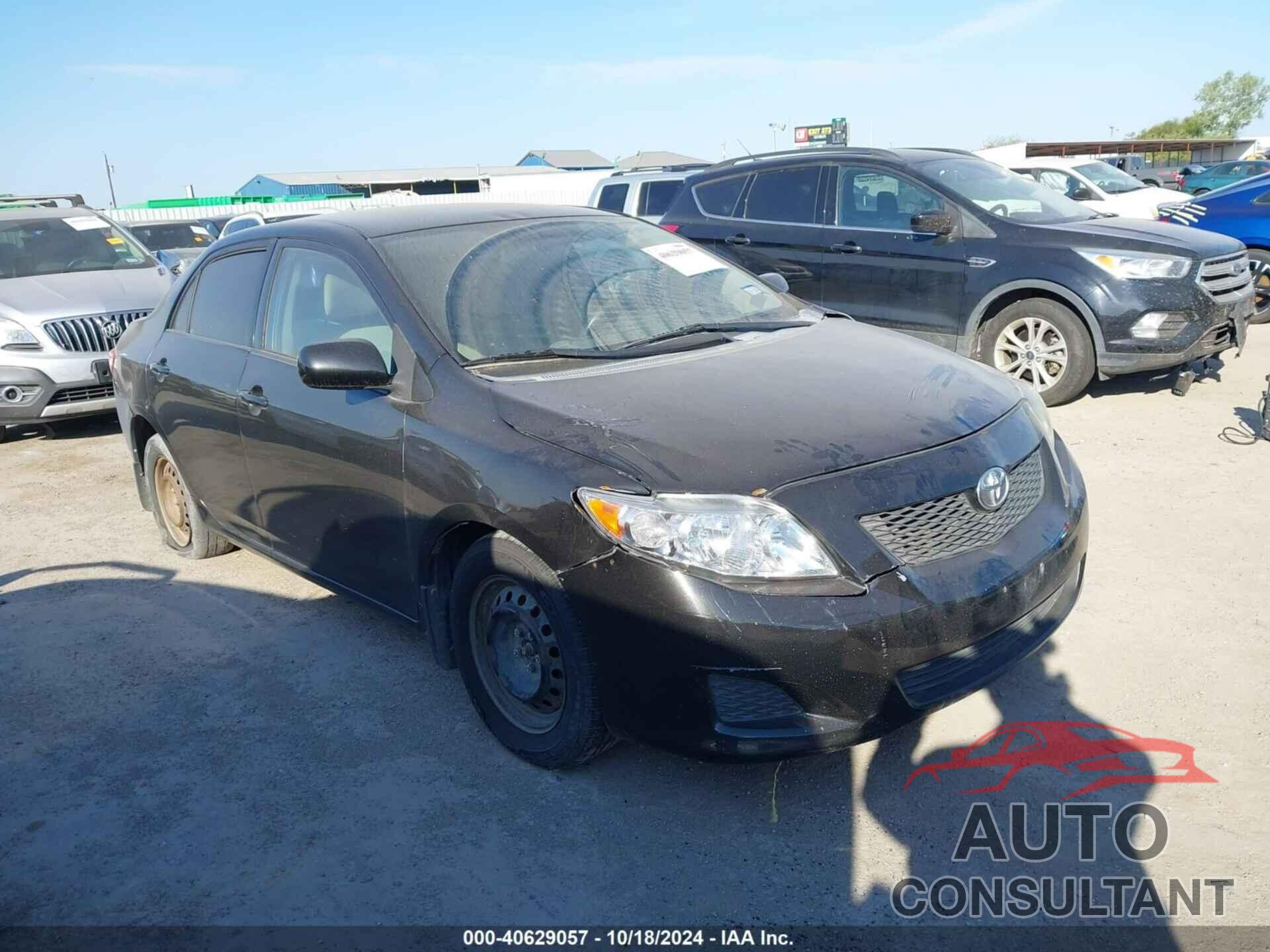 TOYOTA COROLLA 2010 - 1NXBU4EE9AZ318102