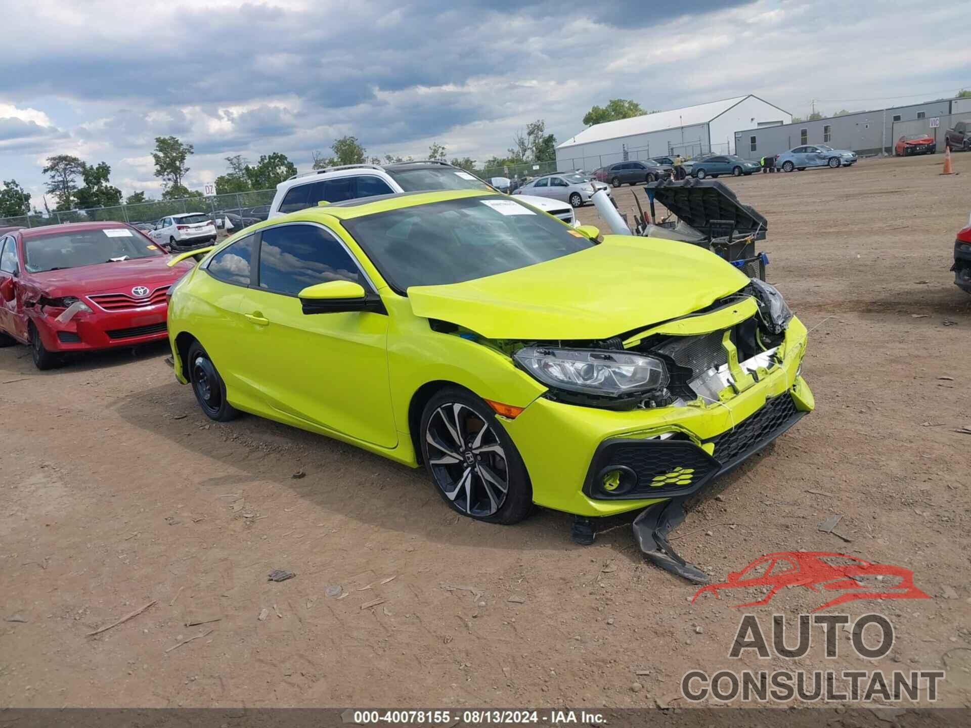 HONDA CIVIC SI 2019 - 2HGFC3A54KH752149