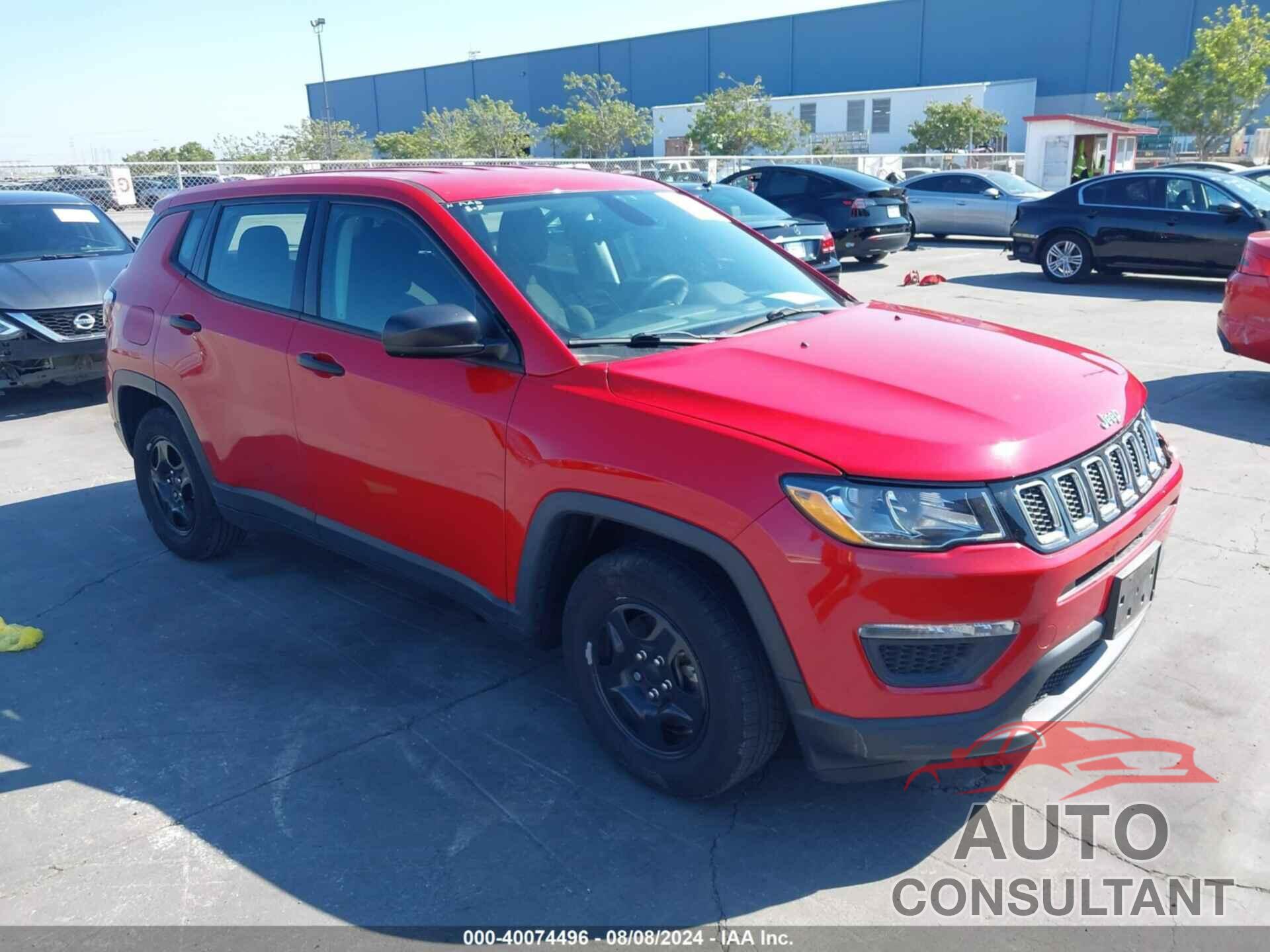 JEEP COMPASS 2018 - 3C4NJCAB0JT137125