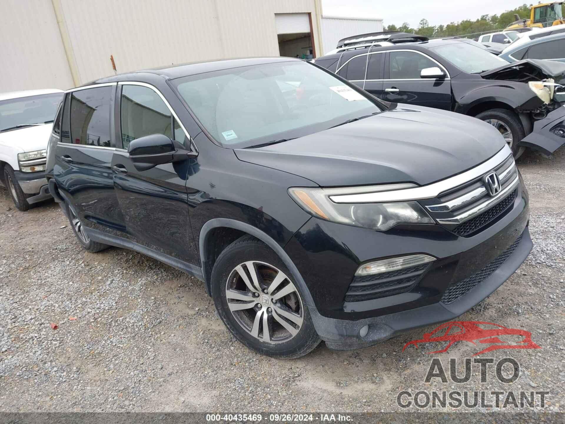 HONDA PILOT 2016 - 5FNYF5H31GB028480