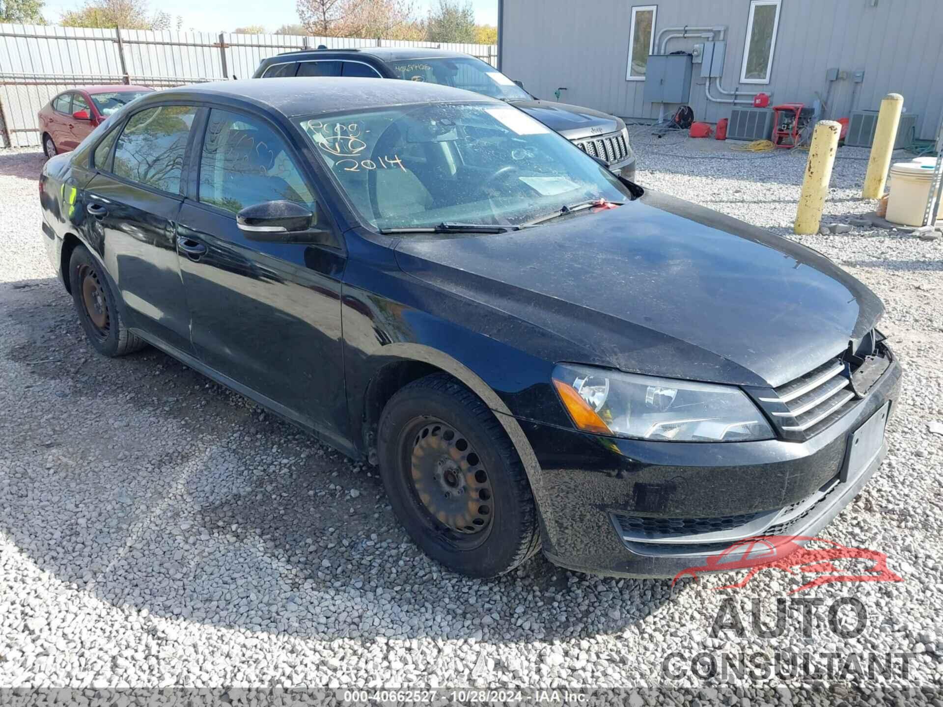 VOLKSWAGEN PASSAT 2014 - 1VWAT7A35EC088981