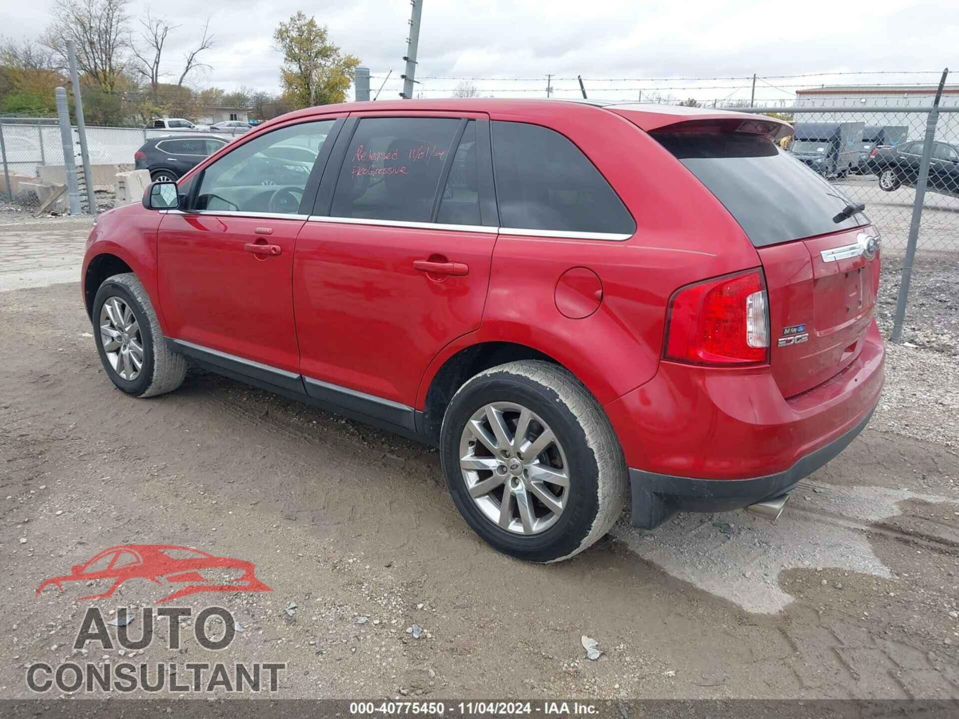 FORD EDGE 2011 - 2FMDK3KC2BBB23736