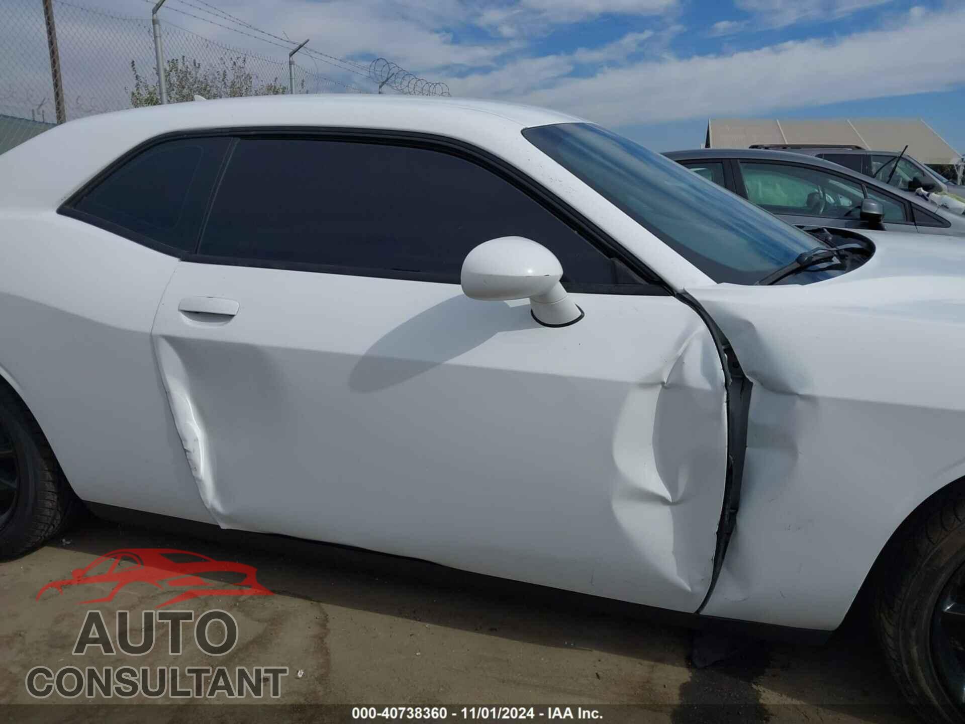 DODGE CHALLENGER 2016 - 2C3CDZAG8GH323336