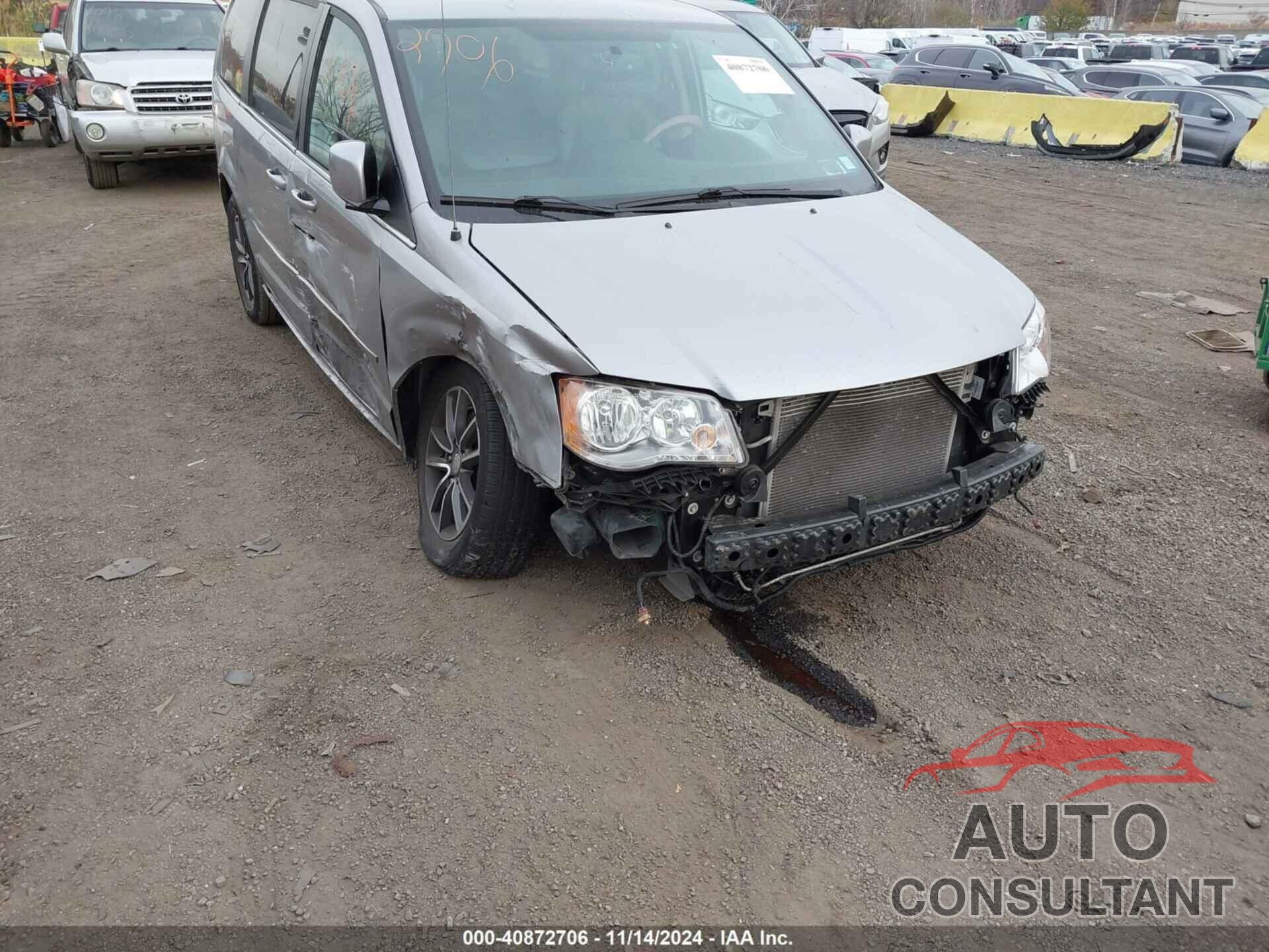 DODGE GRAND CARAVAN 2017 - 2C4RDGCG6HR860760