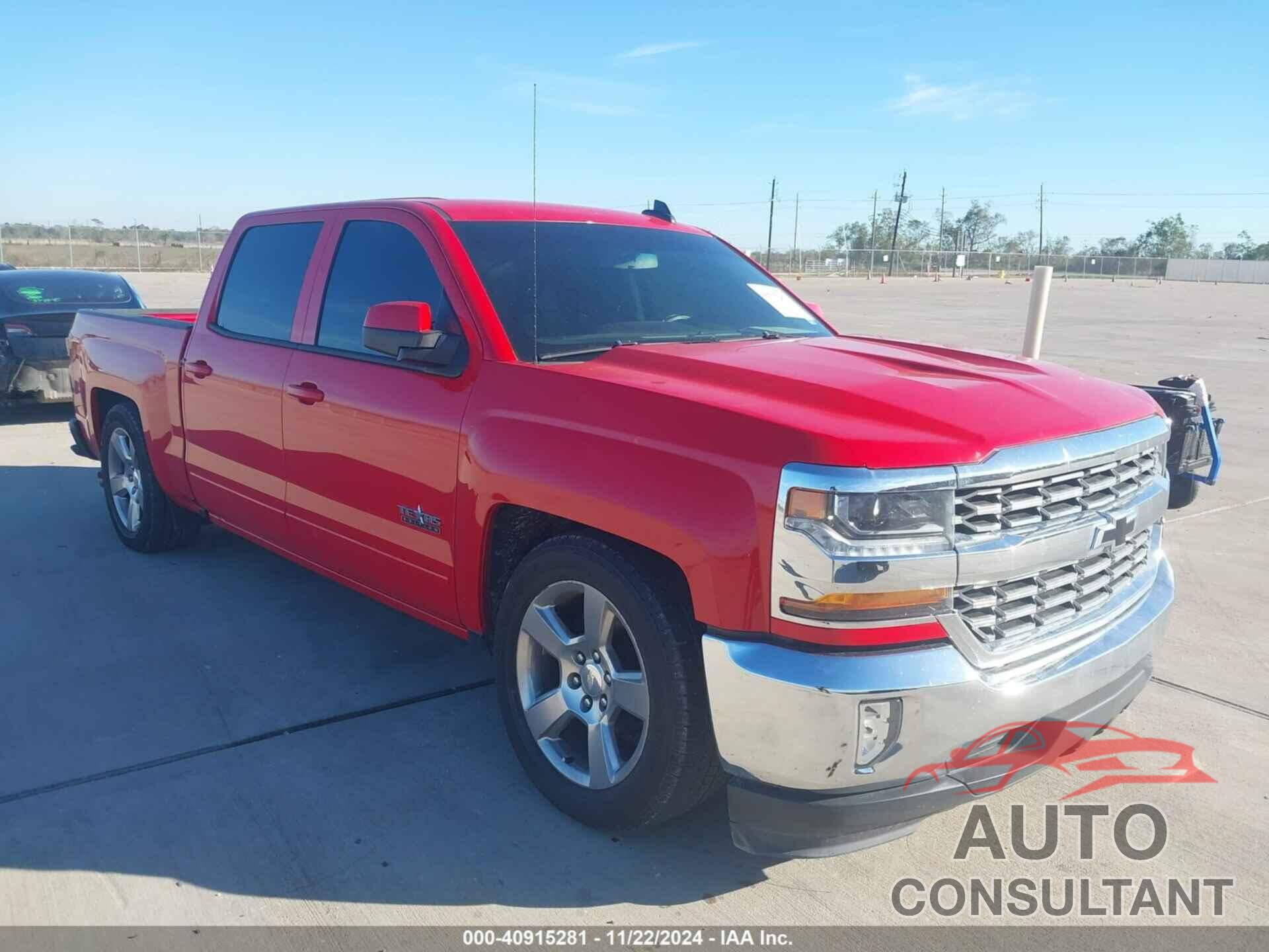 CHEVROLET SILVERADO 1500 2018 - 3GCPCREC4JG633692