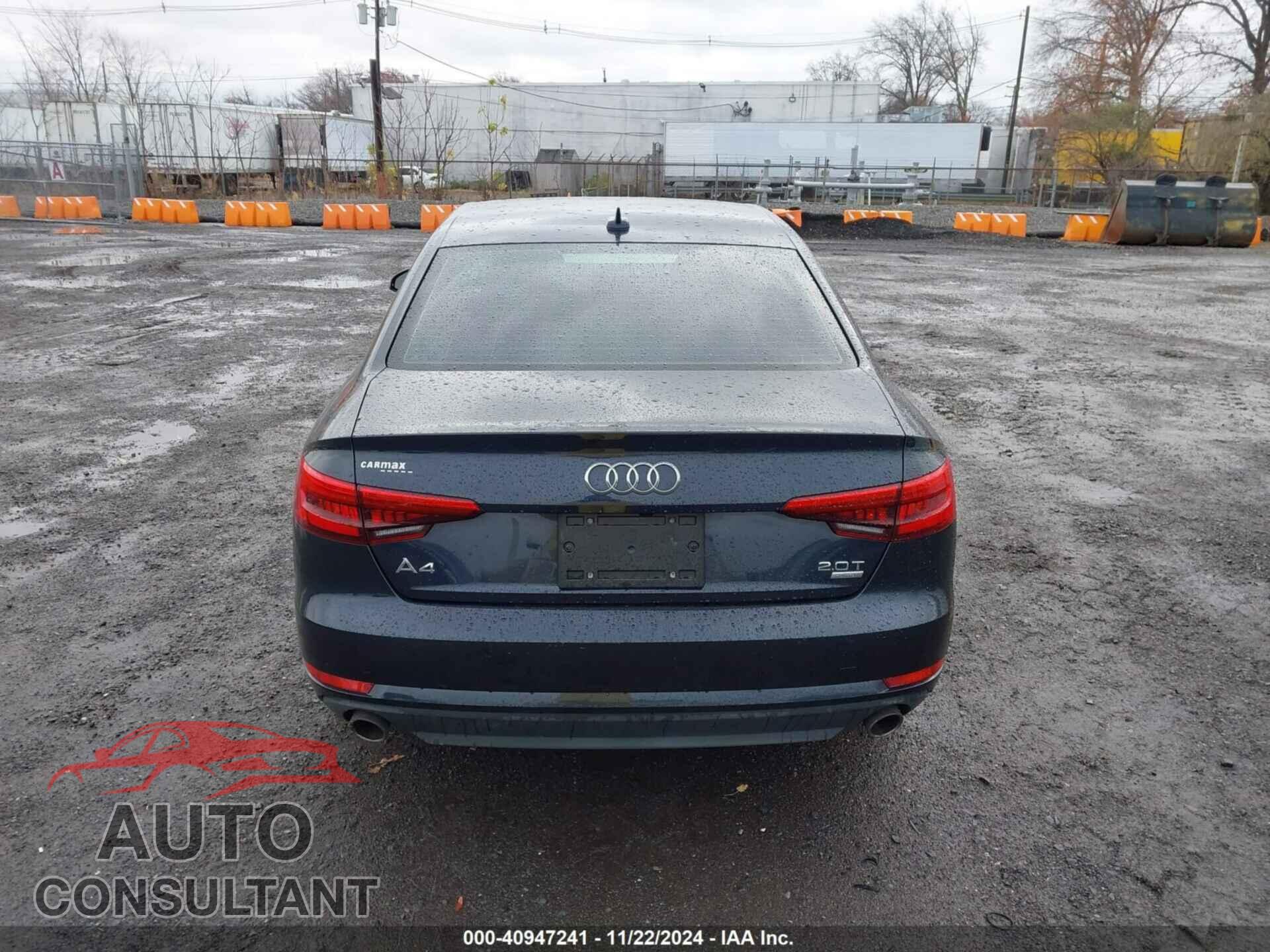 AUDI A4 2017 - WAUGMAF46HA161832