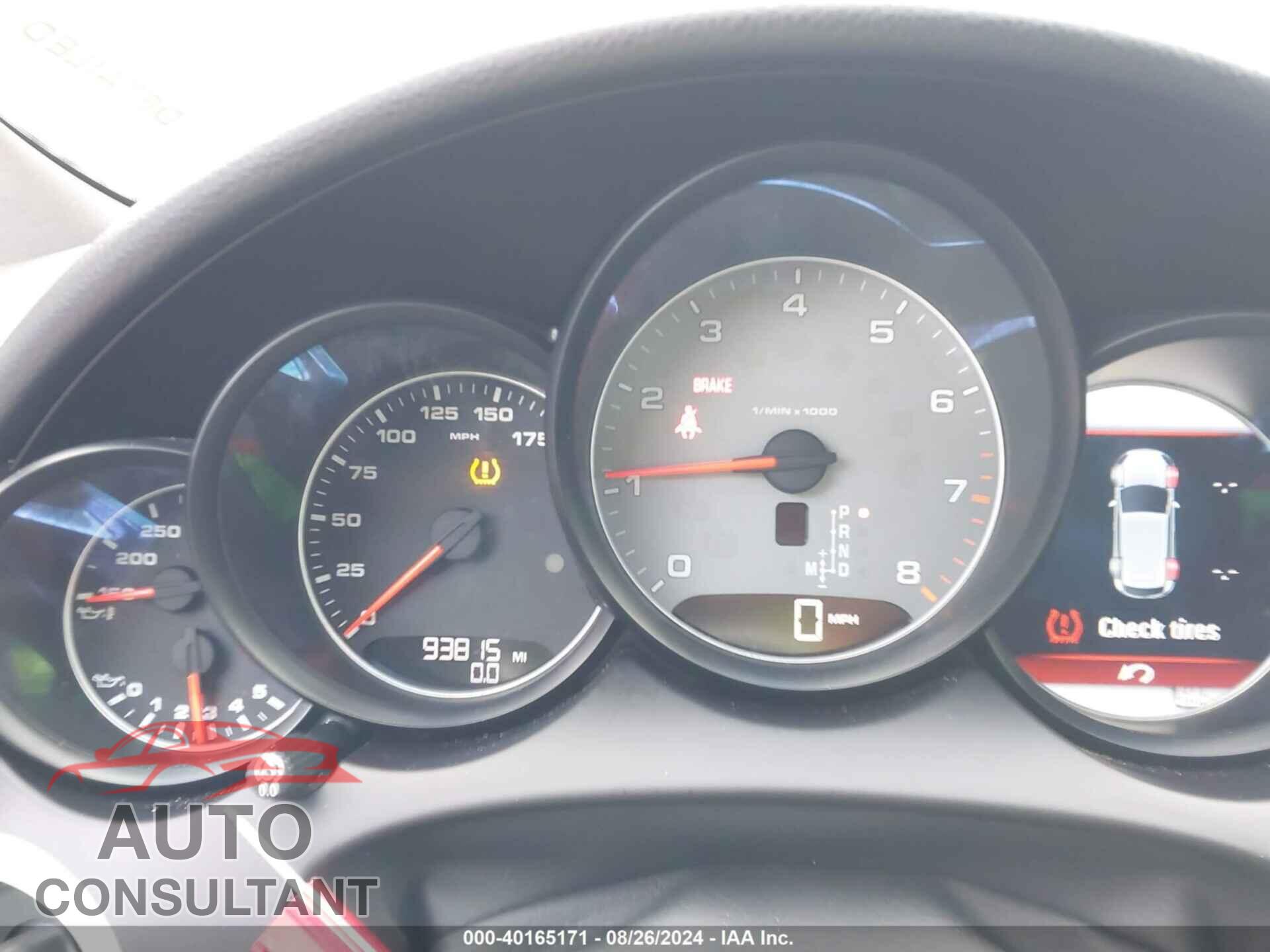 PORSCHE CAYENNE 2017 - WP1AB2A2XHLA50813