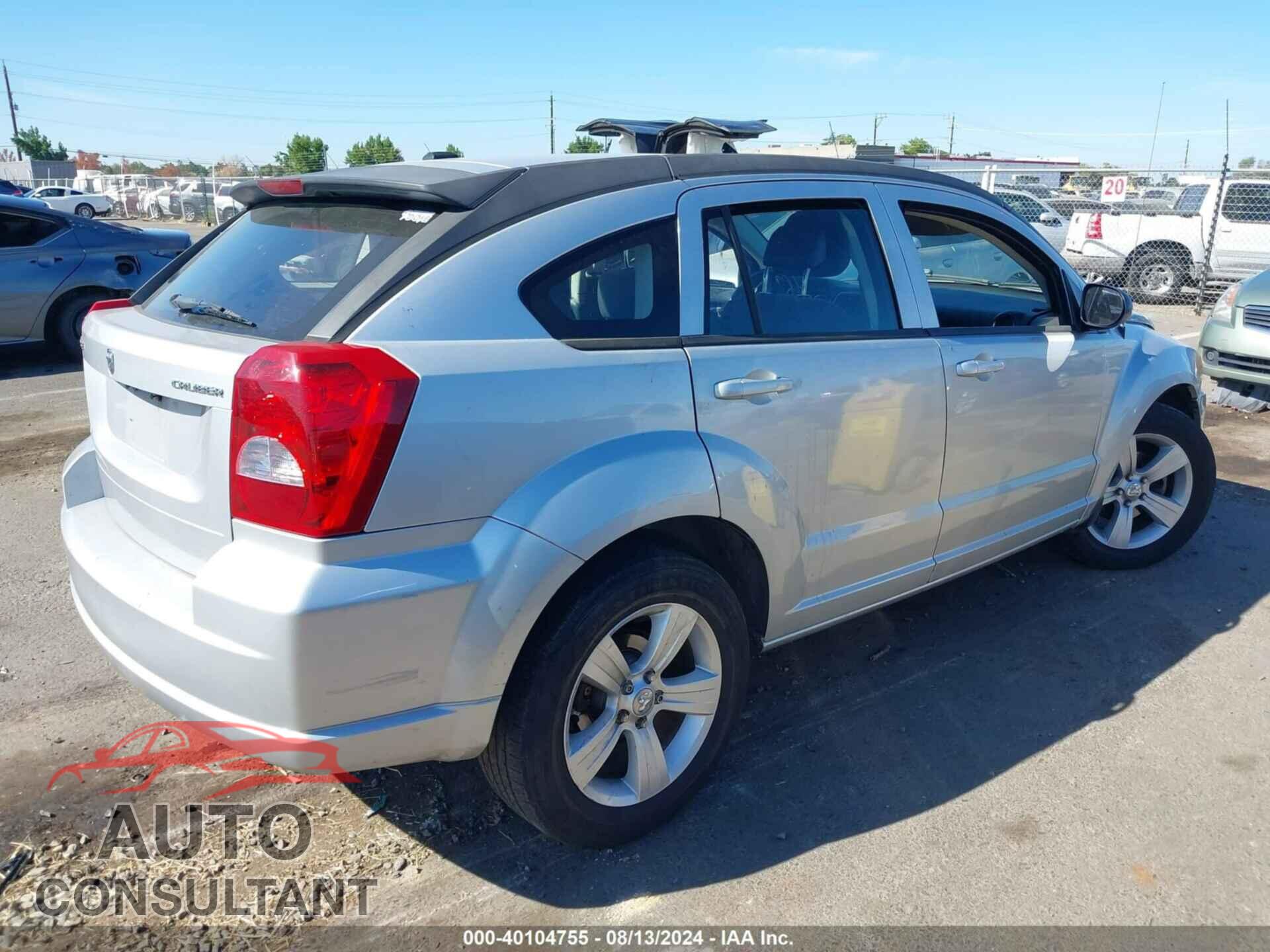 DODGE CALIBER 2012 - 1C3CDWDA8CD508497