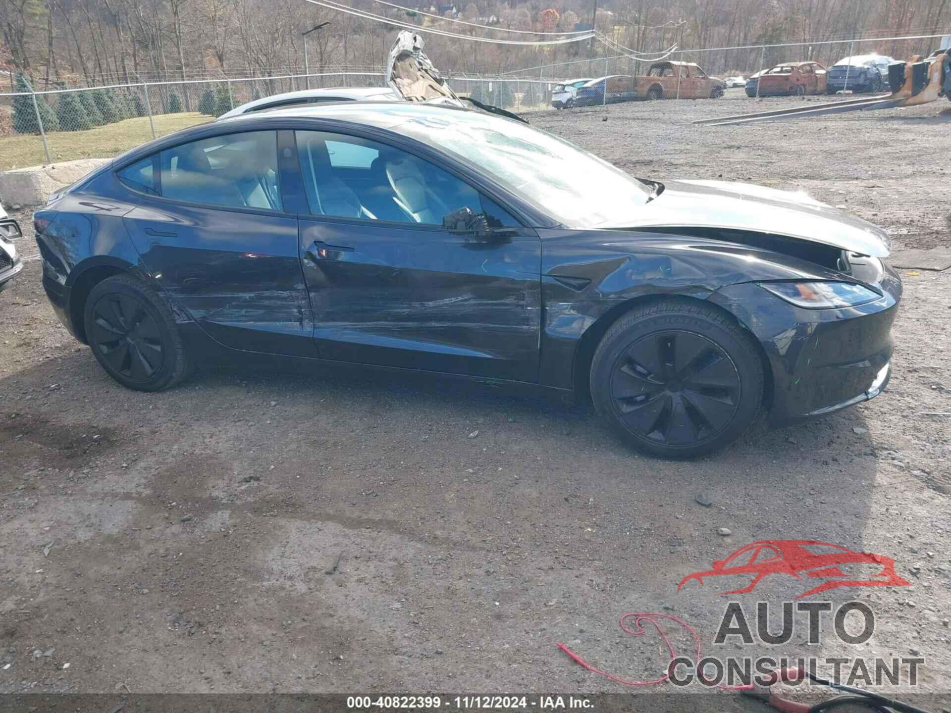 TESLA MODEL 3 2024 - 5YJ3E1EA9RF843196